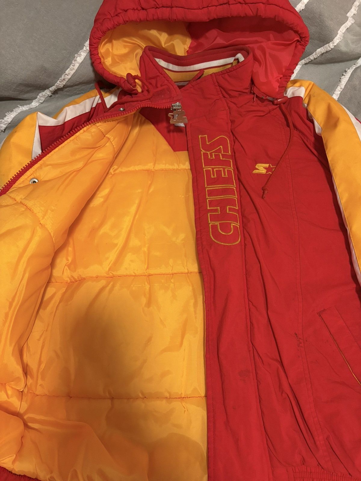 Starter vintage chiefs jacket Size US M / EU 48-50 / 2 - 2 Thumbnail
