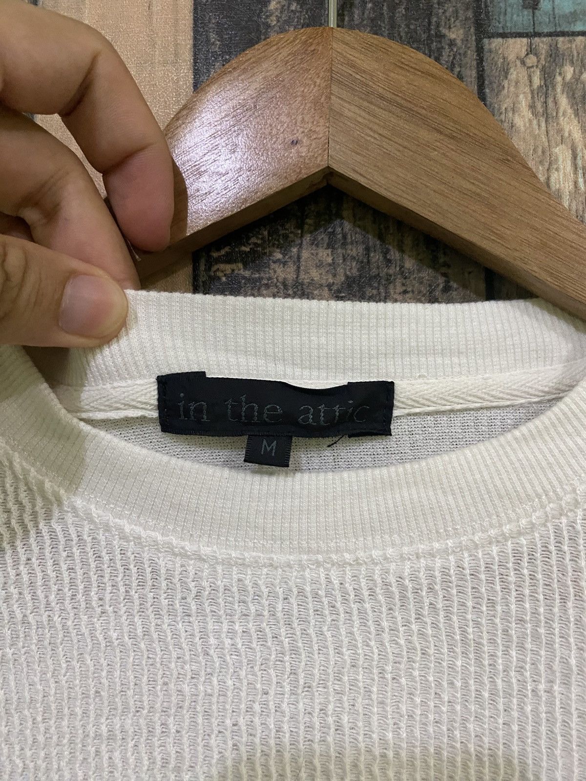 In The Attic In the attic Denim Embossed Print Jacquard Short Sleeve Size US M / EU 48-50 / 2 - 4 Thumbnail