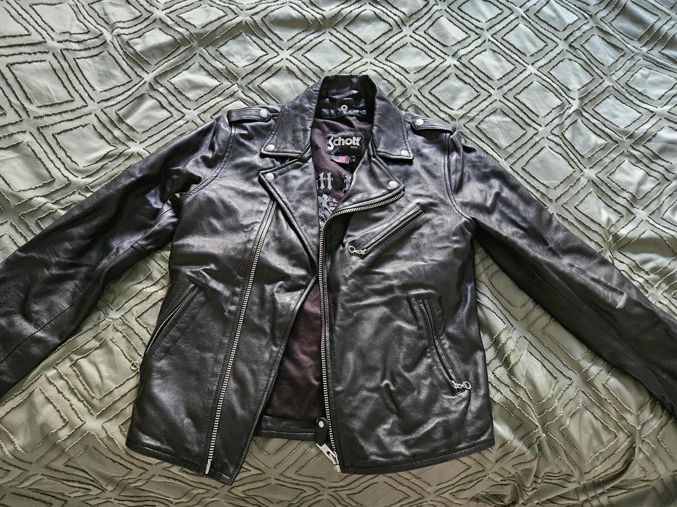 Schott Authentic Schott Leather perfecto Size US S / EU 44-46 / 1 - 1 Preview