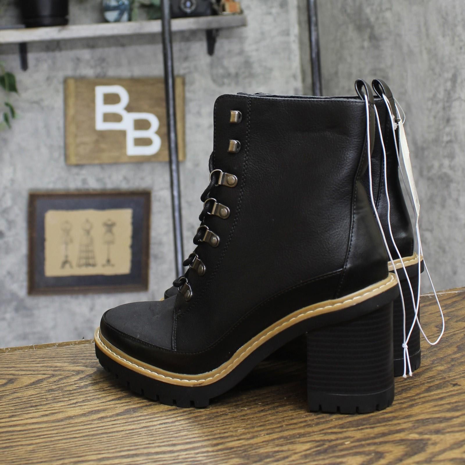 Other Nwt A New Day Womens Tessa Winter Boots 88375339 Black 8.5m Size US 8.5 / IT 38.5 - 2 Thumbnail