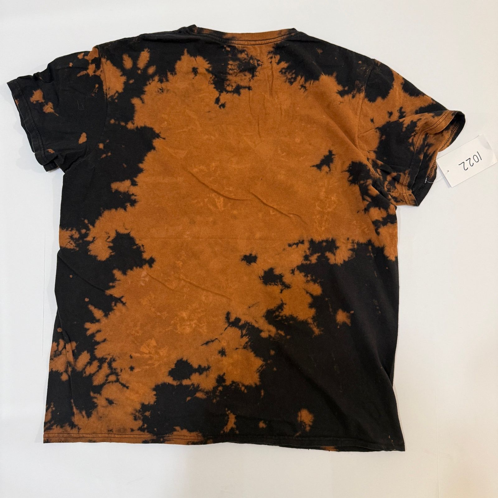 Chemistry Chemistry "Positive Energy" Bleach Wash Skull T-Shirt Size US L / EU 52-54 / 3 - 3 Thumbnail
