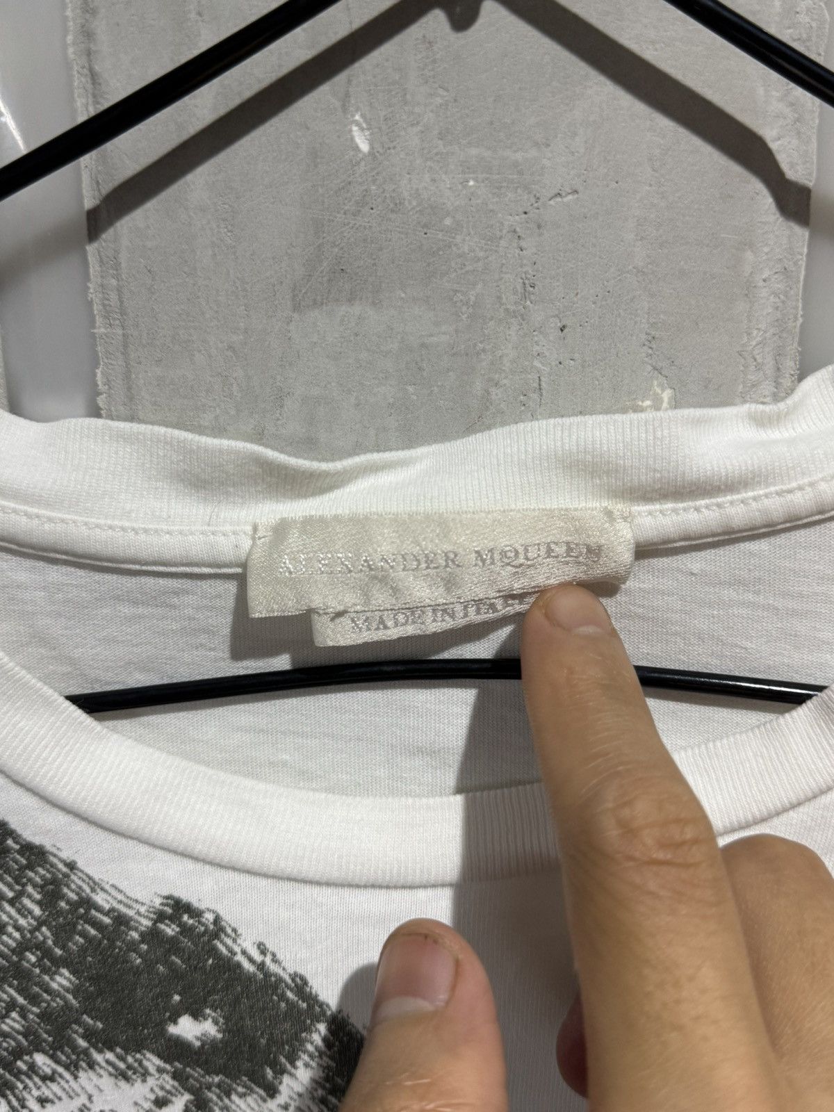 Alexander McQueen 2008 VINTAGE ALEXANDER MCQUEEN WOLF TSHIRT Size US S / EU 44-46 / 1 - 4 Thumbnail