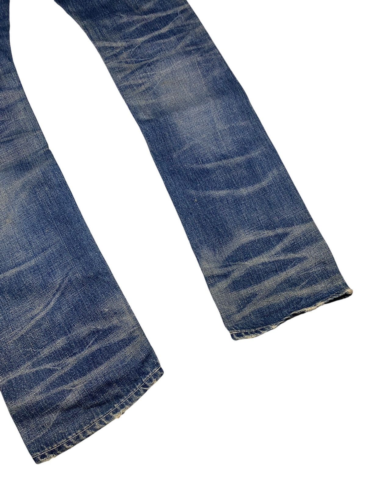 If Six Was Nine 2000's Gostar De Fuga Clawmark Seawash Selvedge Jeans Size US 29 - 10 Thumbnail