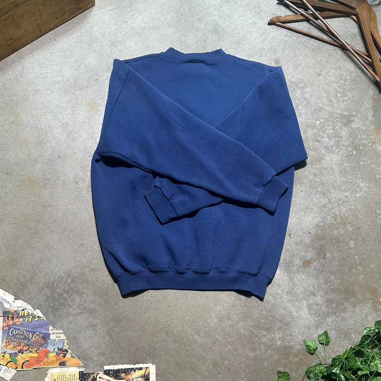 Puma Vintage 90s Puma Chicago Bears Crewneck NFL Sweatshirt Blue Size US L / EU 52-54 / 3 - 3 Thumbnail