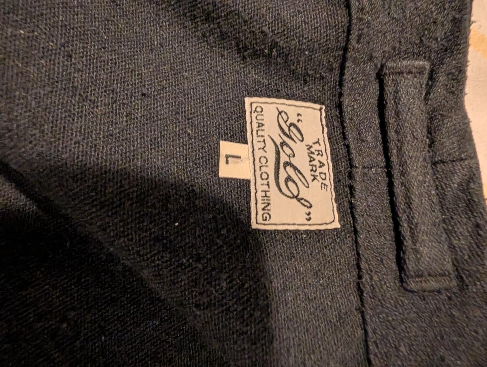 Japanese Brand GOLD SILK NEP TWILL NO COLLAR CARDIGAN//M/SILK/NVY/GL15254 Size US M / EU 48-50 / 2 - 10 Thumbnail