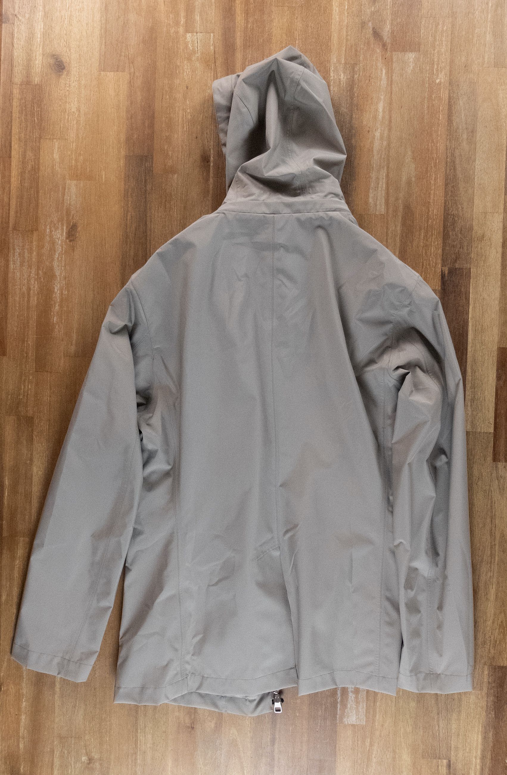 Montecore MONTECORE Italy beige hooded nylon jacket Large Size US L / EU 52-54 / 3 - 14 Thumbnail