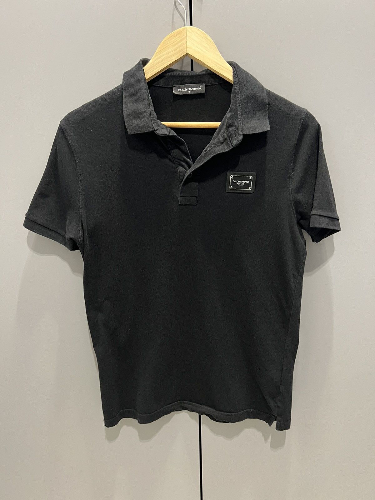 Dolce & Gabbana Dolce Gabbana Polo T-shirt Black Small Size US S / EU 44-46 / 1 - 1 Thumbnail