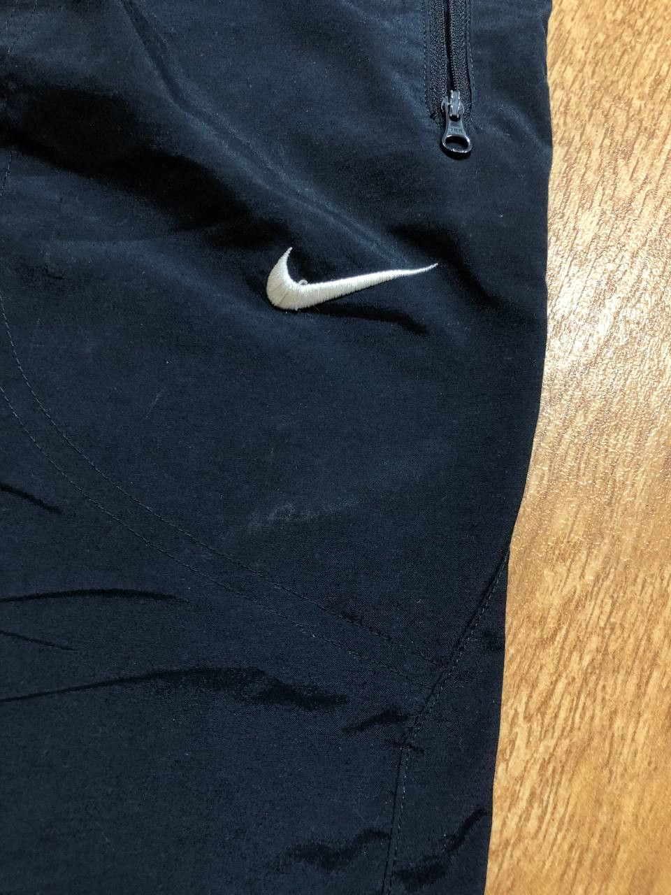 Nike Vintage Nike Nylon Track Pants Swoosh Baggy Y2K 90s Drill Size US 32 / EU 48 - 7 Thumbnail