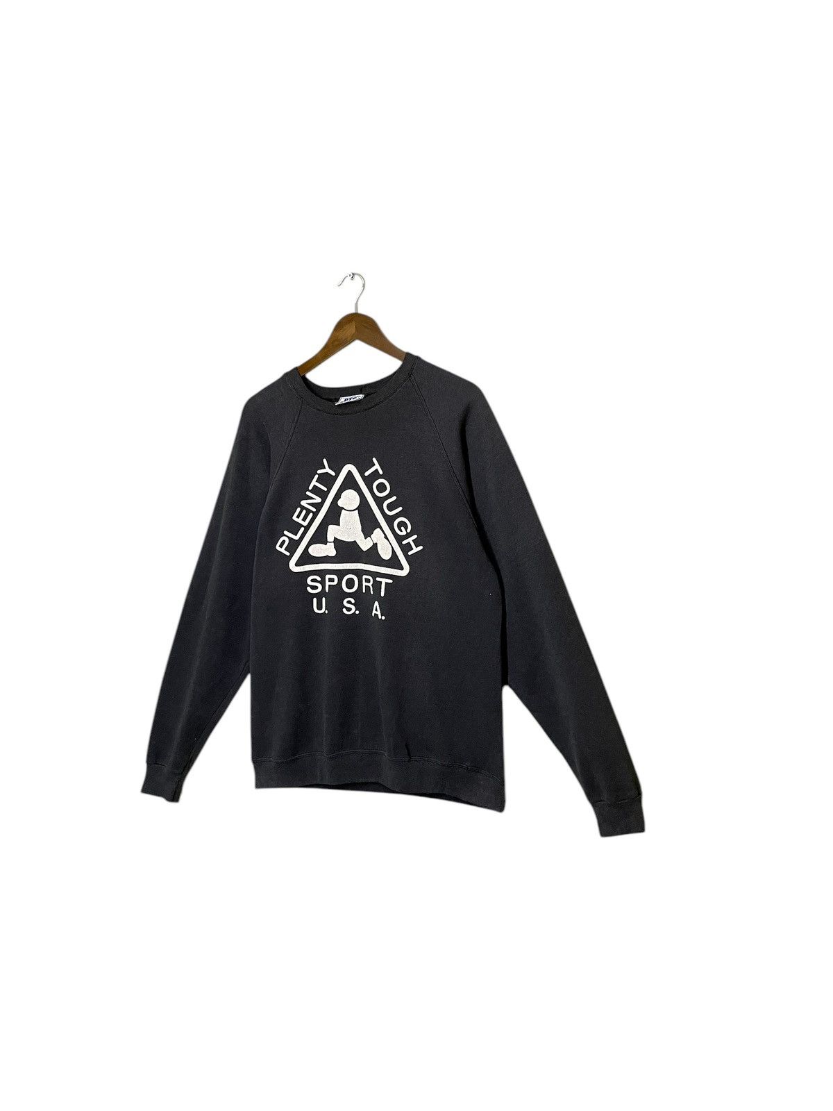 Other PLENTYTOUGH SPORT MADE IN U.S.A big logo printed sweatshirt Size US M / EU 48-50 / 2 - 2 Thumbnail
