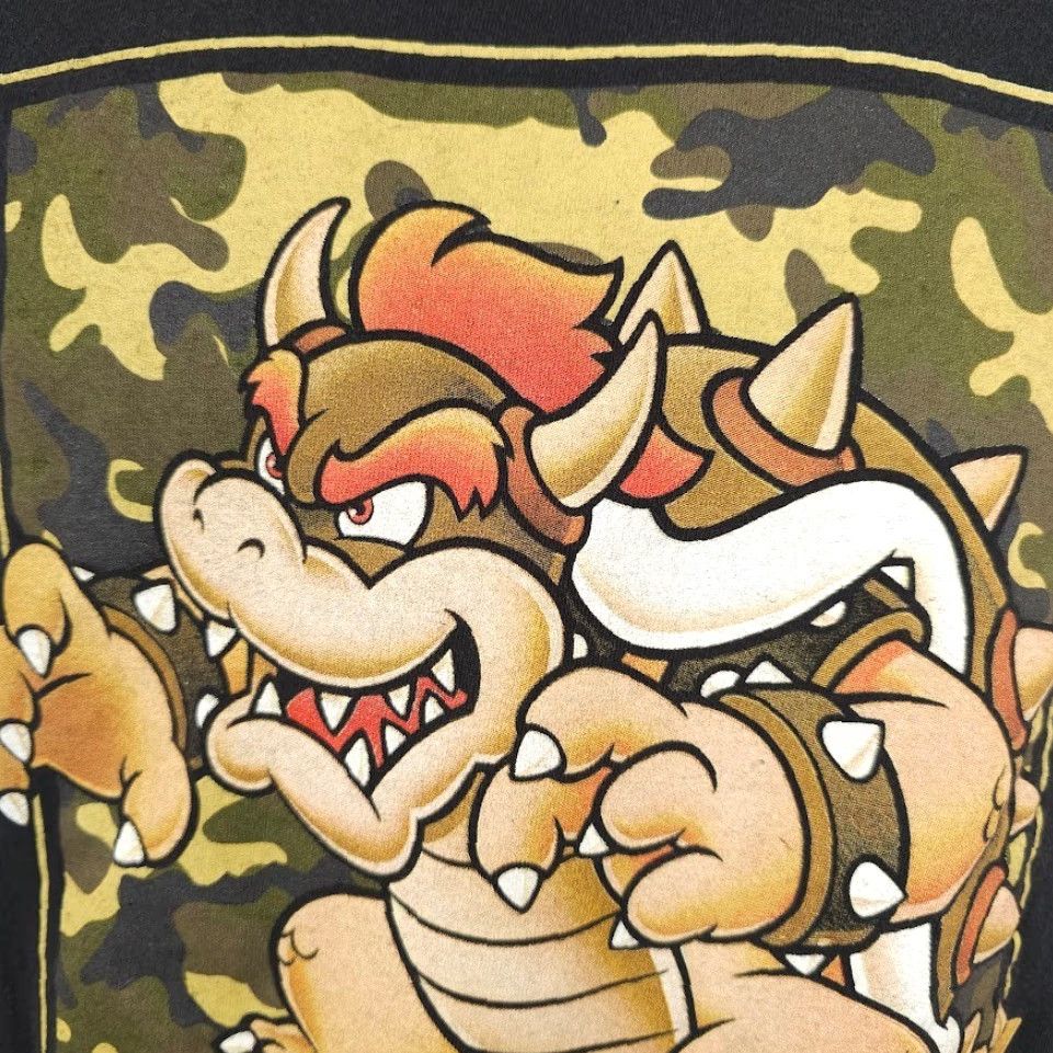 Nintendo Bowser T Shirt Mens Size Small Black Super Mario Bros Nintendo Video Game Shirt Mens Small Black Bowser Nintendo Mario Games Size US S / EU 44-46 / 1 - 3 Thumbnail
