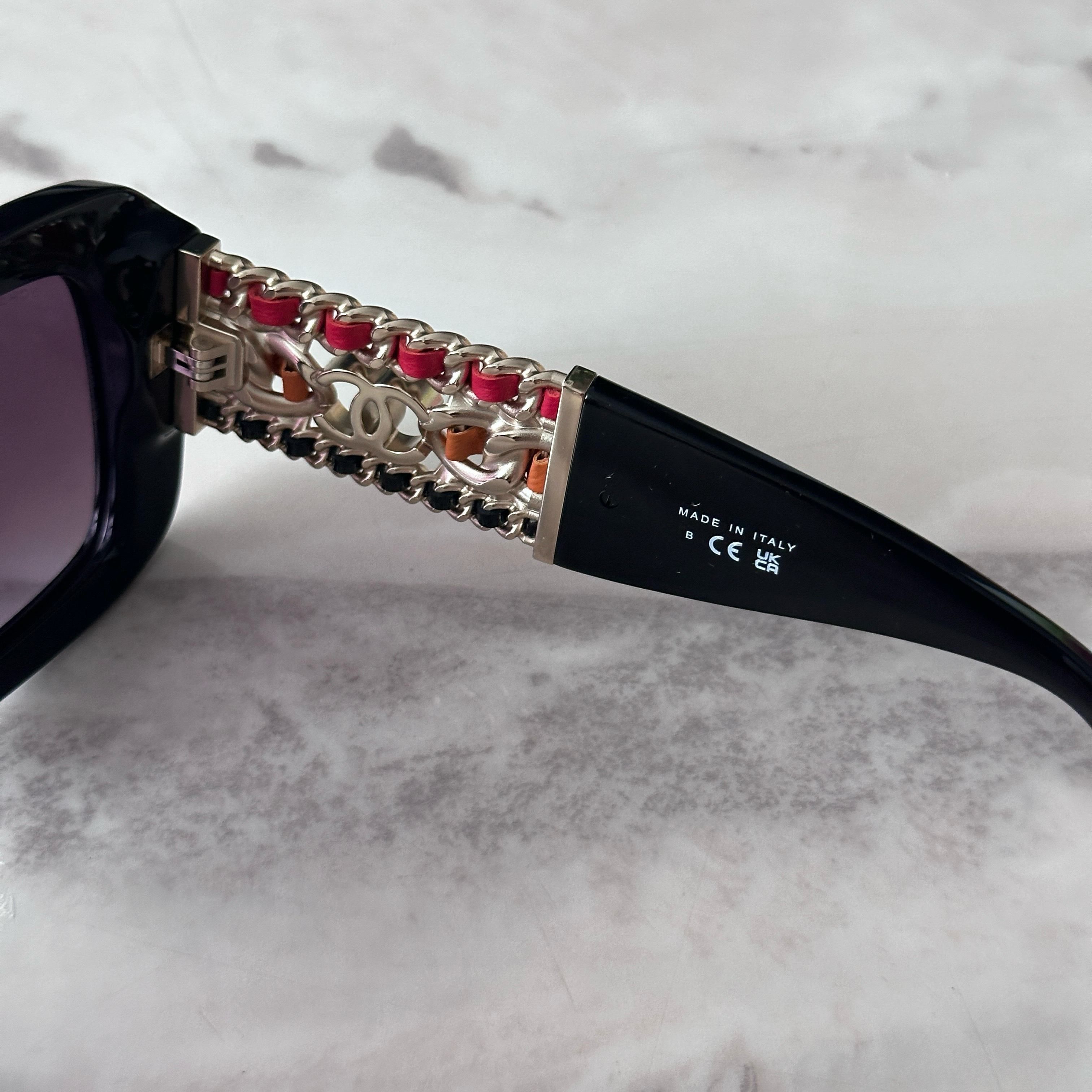 Chanel CHANEL 0CH5535Q C622S1 BLACK BORDEAUX Size ONE SIZE - 4 Thumbnail