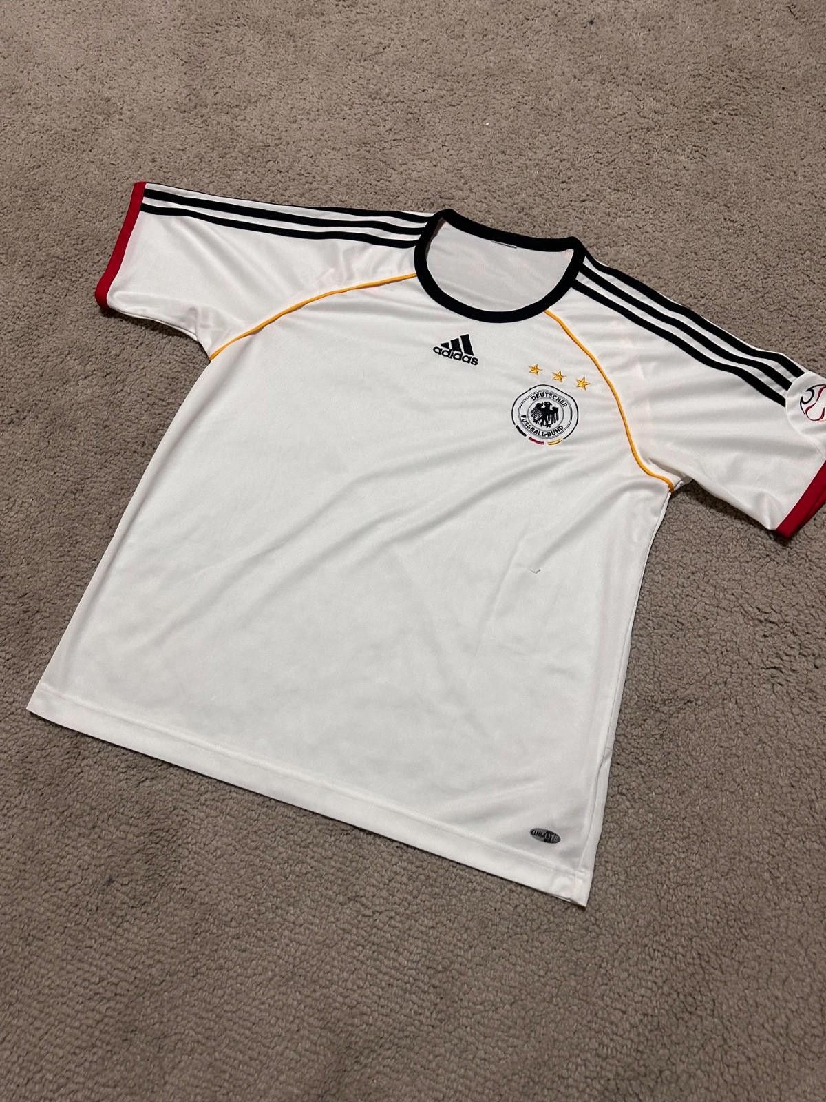 Adidas 2005-07 Adidas Germany Home Football Shirt Soccer Jerset Size US L / EU 52-54 / 3 - 2 Thumbnail