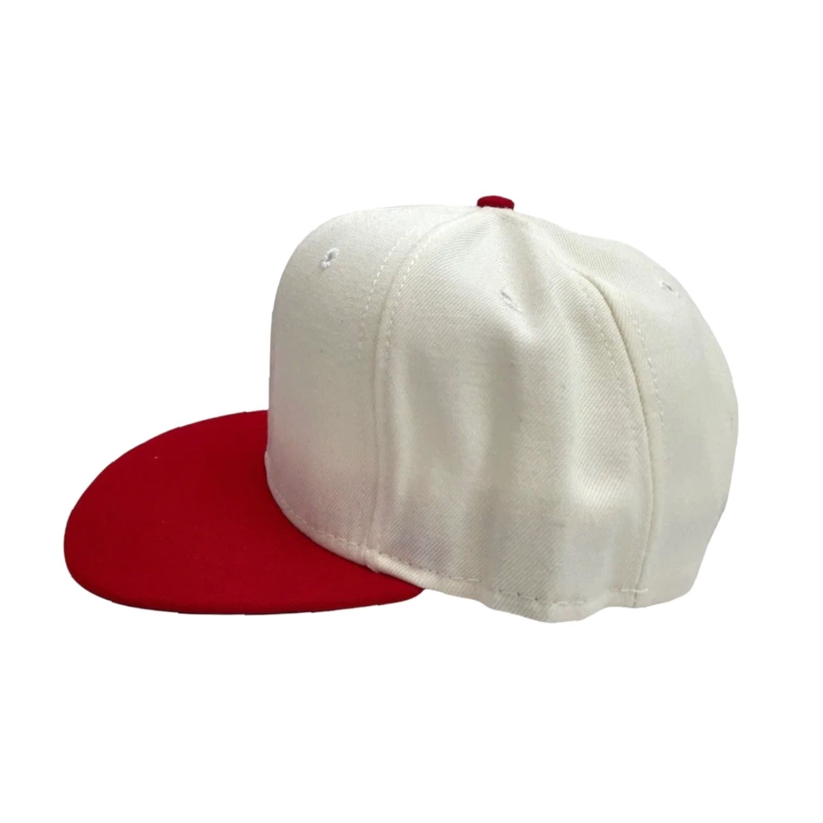 Vintage VINTAGE DeLong Wool Snapback Hat Cap Adult M/L Red 90s Deadstock NWOT Made in USA Snapback Mens Hats Size ONE SIZE - 4 Thumbnail