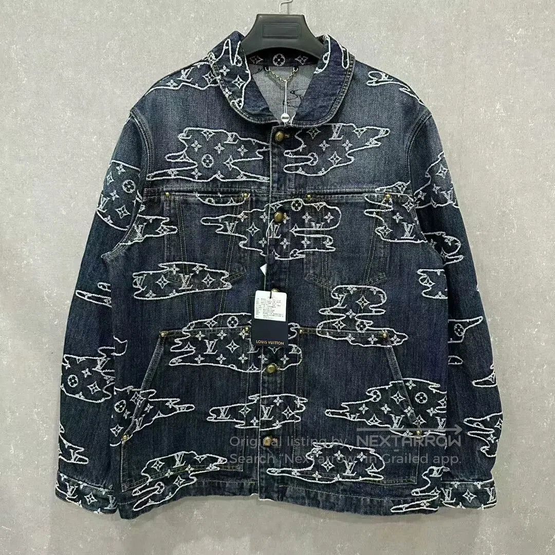 Louis Vuitton louis vuitton nigo cloud denim jacket. Size US L / EU 52-54 / 3 - 1 Thumbnail