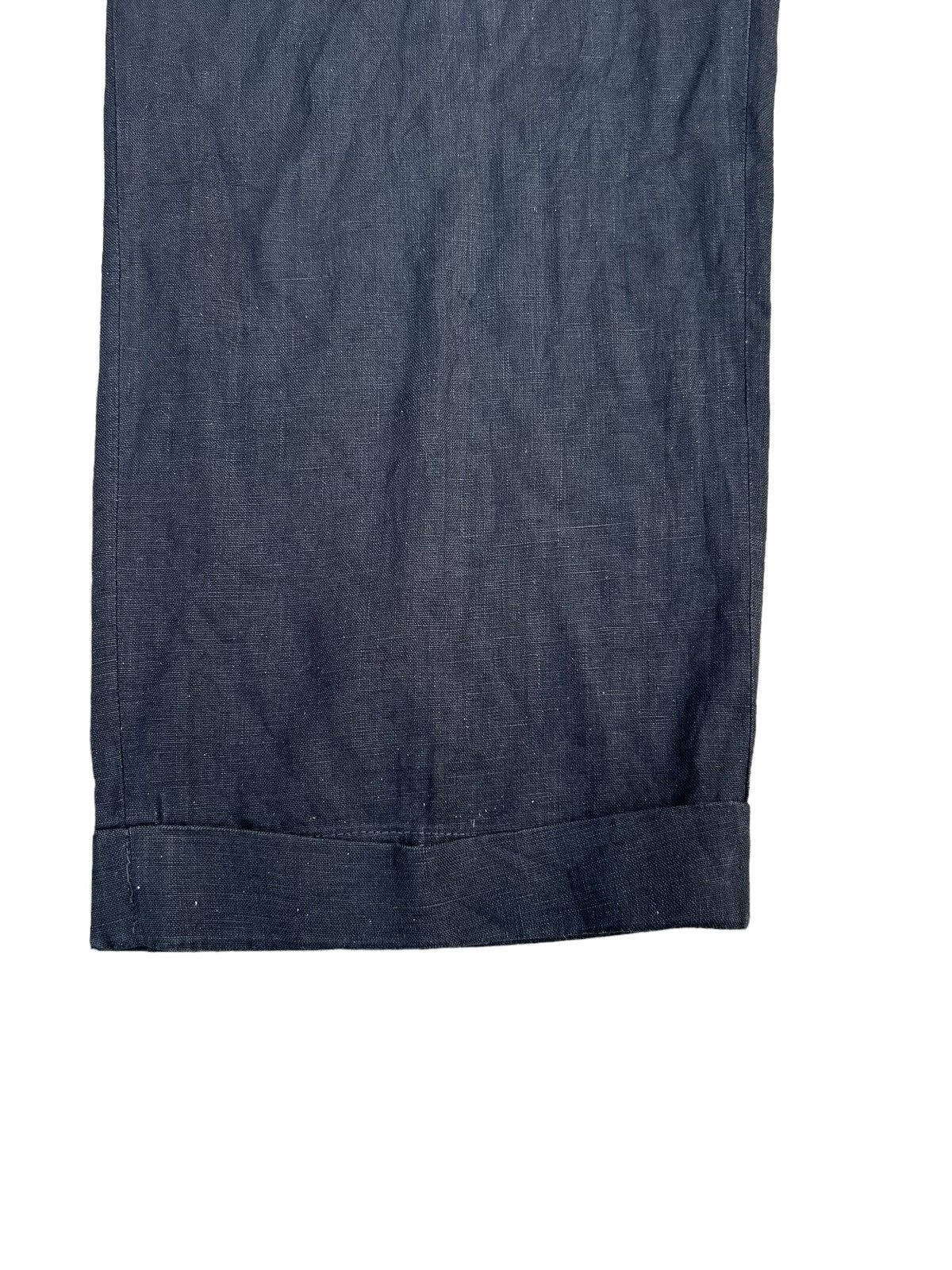 Polo Ralph Lauren × Ralph Lauren Vintage 90s Polo Ralph Lauren 100% Linen Trouser Pant Size US 35 - 9 Thumbnail