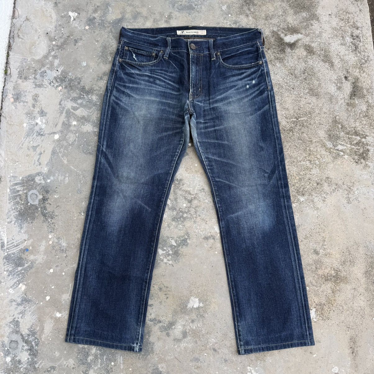 Japanese Brand VINTAGE BACK NUMBER DENIM JEAN PANTS Size US 36 / EU 52 - 1 Thumbnail