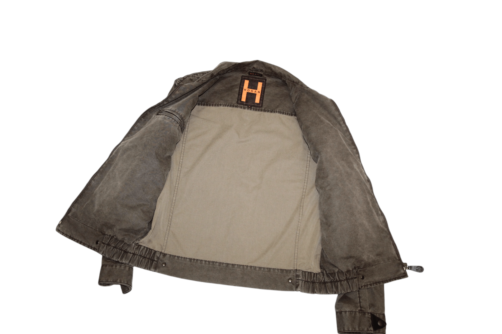 Hogan RARE💥Hogan x Jack Kerouac Project Canvas Casual Jacket Size US M / EU 48-50 / 2 - 2 Thumbnail