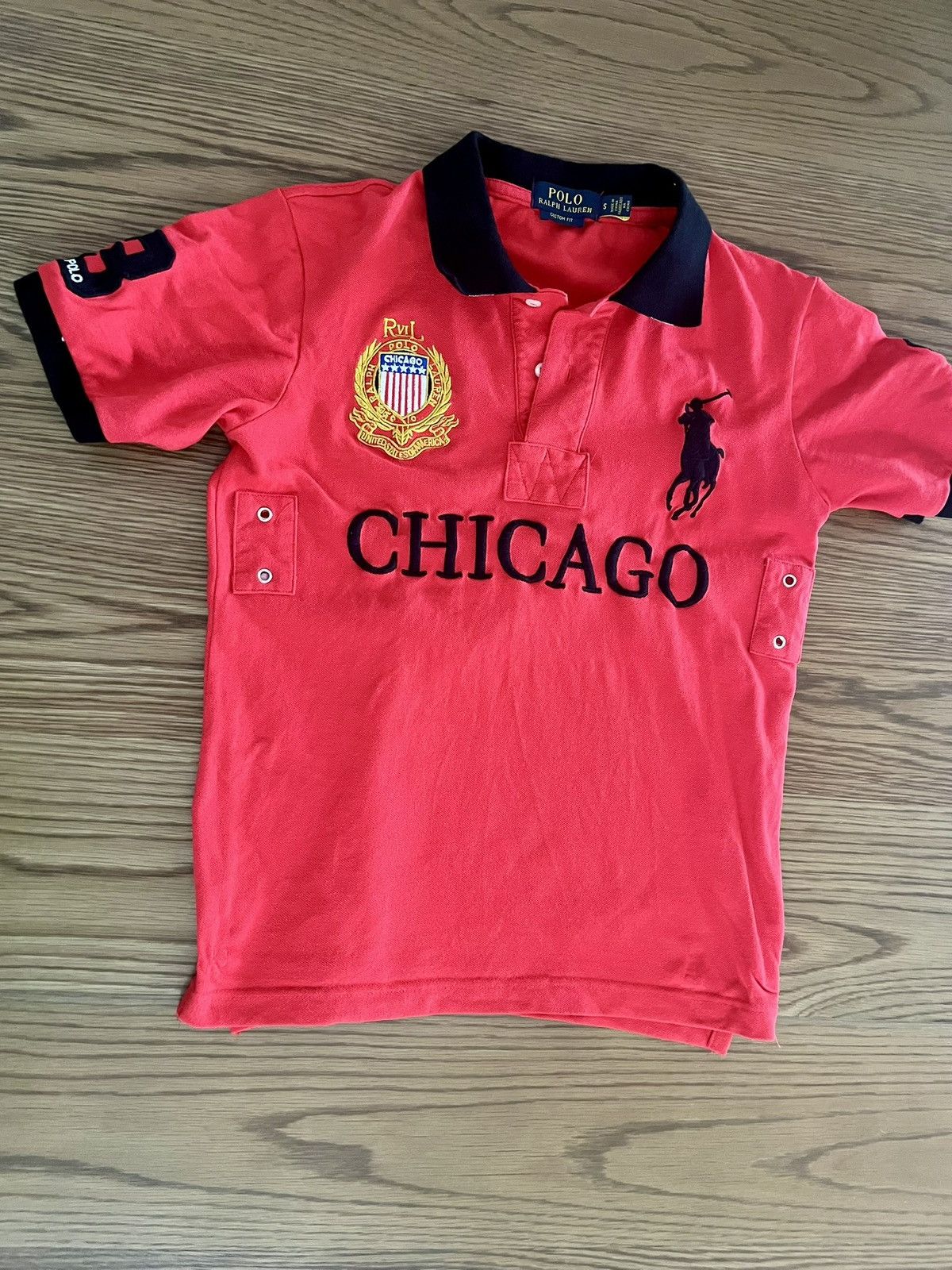 トップス POLO RALPH LAUREN CHICAGO POLO SHIRT M Polo Ralph Lauren Chicago Polo | Grailed