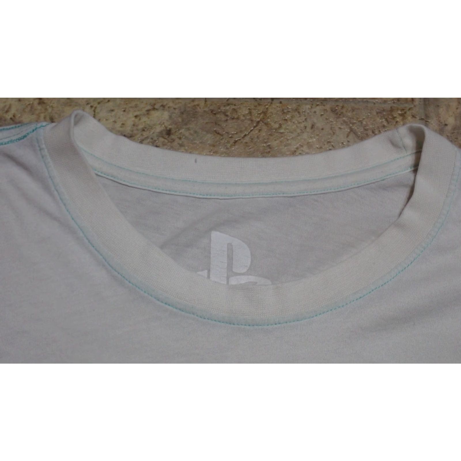 Sony VINTAGE 90s Sony PlayStation Long Sleeve Shirt Adult Medium White Graphic Tee Minato Tokyo Mens Size US M / EU 48-50 / 2 - 5 Thumbnail