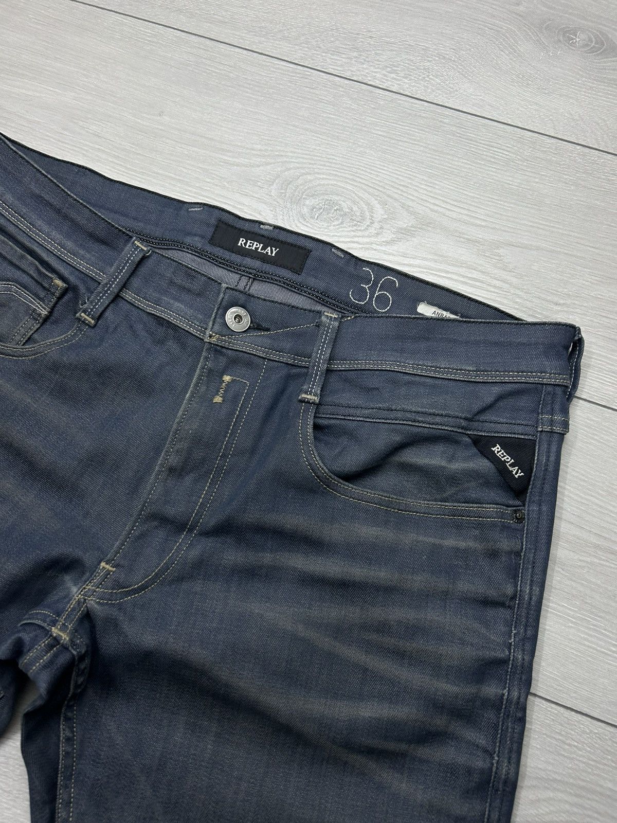 Replay Replay Slim Fit Denim Jeans Size 36/34 Size US 36 / EU 52 - 5 Thumbnail