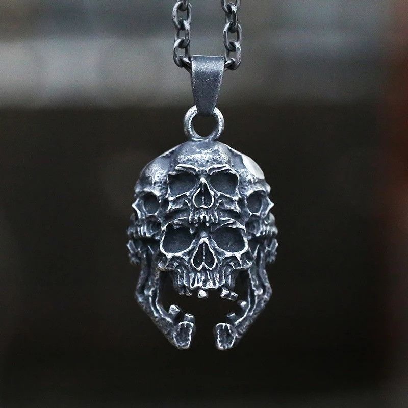 Japanese Brand × Jewelry Skull Gift Pendant Necklace Size ONE SIZE - 1 Thumbnail