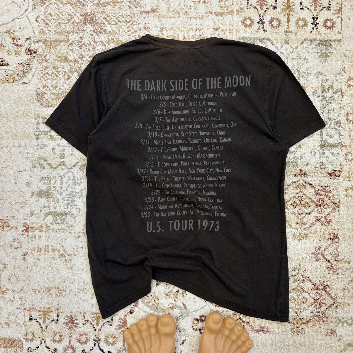 Pink Floyd × Vintage Vintage Adult “ Pink Floyd” T-shirts Band Rock Tour Big Logo Size US M / EU 48-50 / 2 - 2 Thumbnail