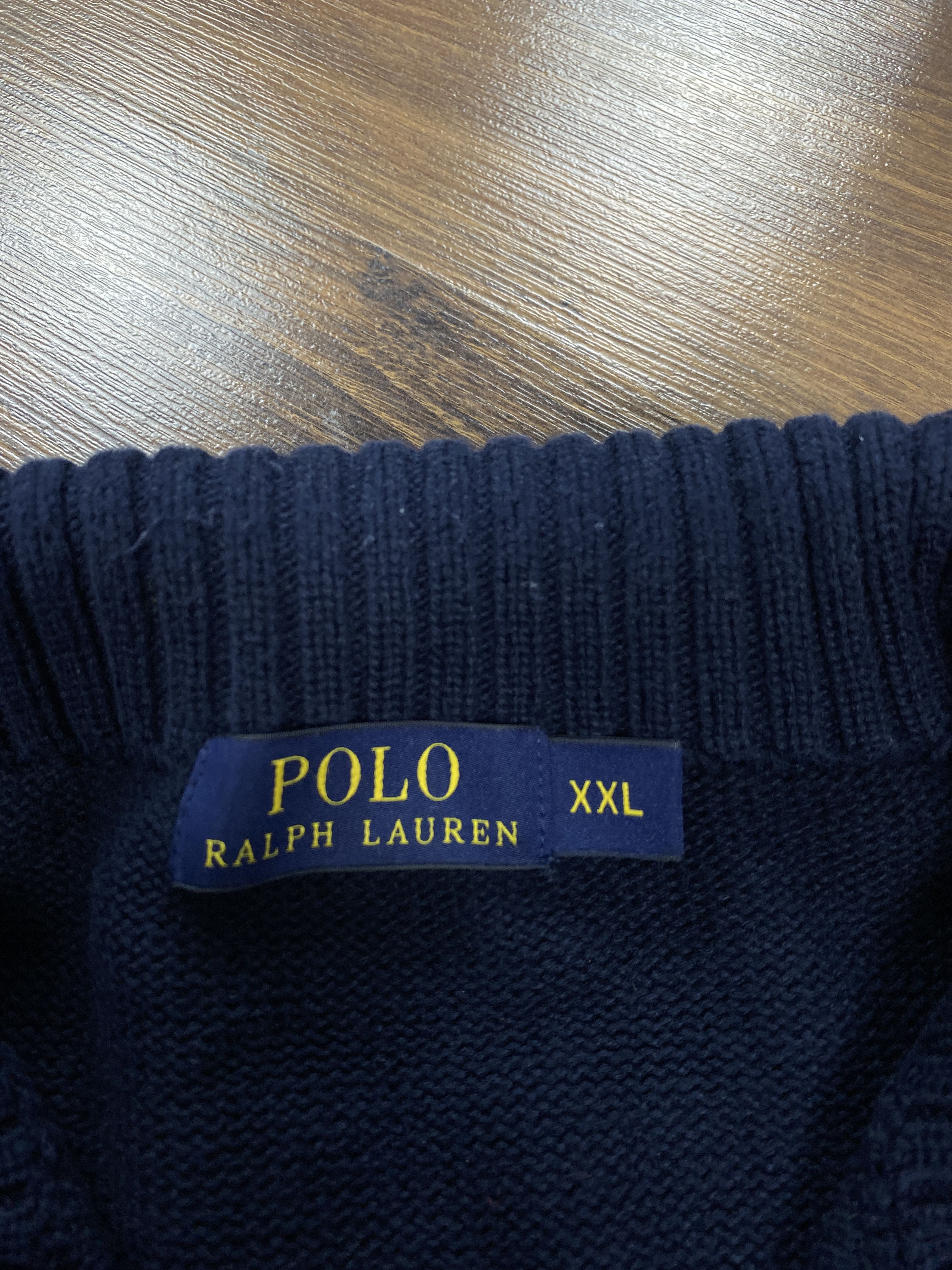 Polo Ralph Lauren Polo Ralph Lauren vintage quarter zip knit sweater y2k Size US XXL / EU 58 / 5 - 5 Thumbnail