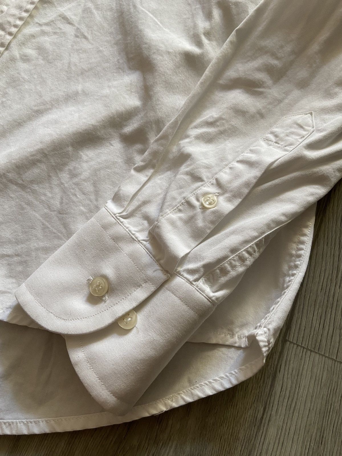 Katharine Hamnett London Vintage KATHARINE HAMNETT LONDON White Button Up Shirt Size US L / EU 52-54 / 3 - 7 Thumbnail