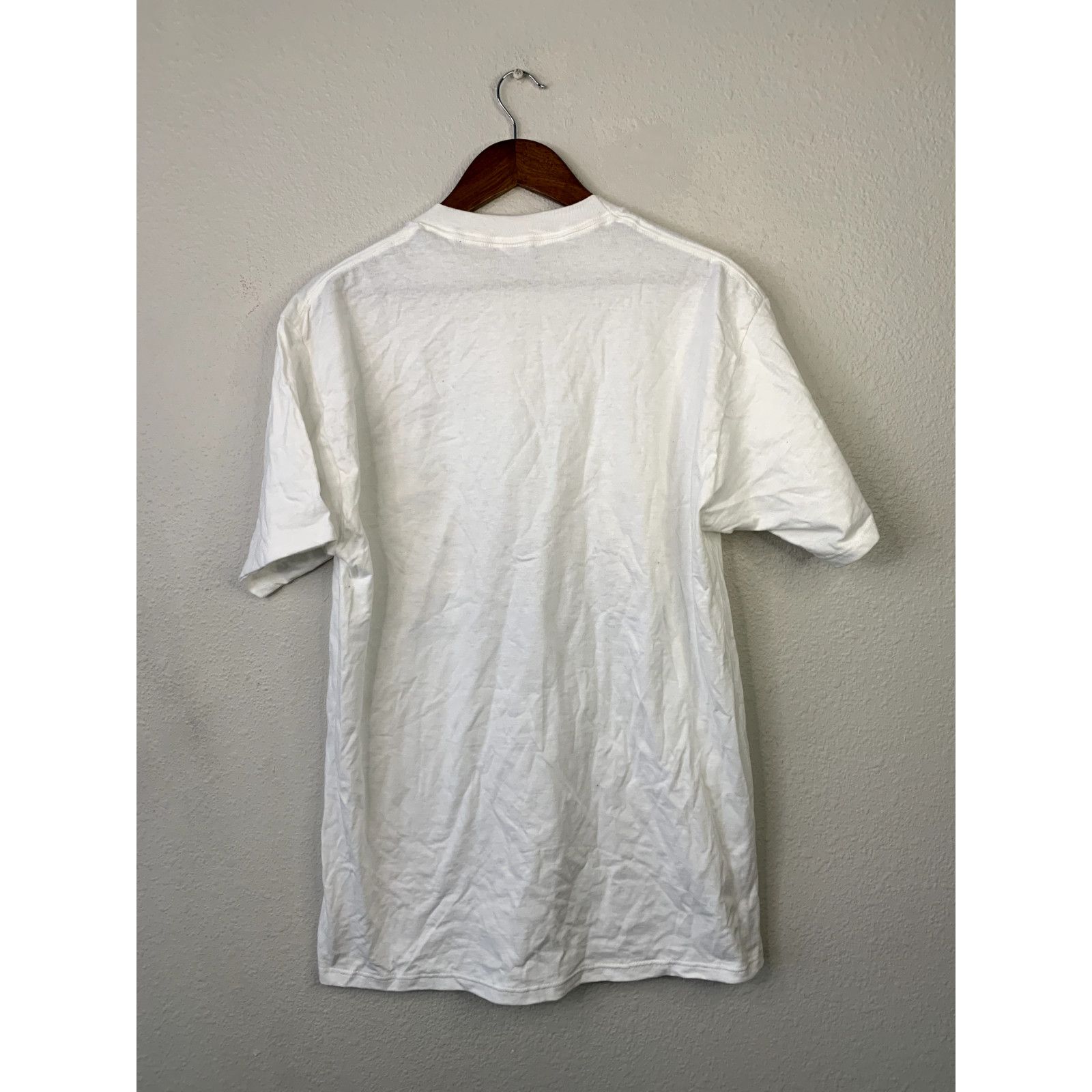 Jerzees Vintage New Mexico Shirt Santa Fe Red Chili Print White Tee Size US L / EU 52-54 / 3 - 10 Thumbnail