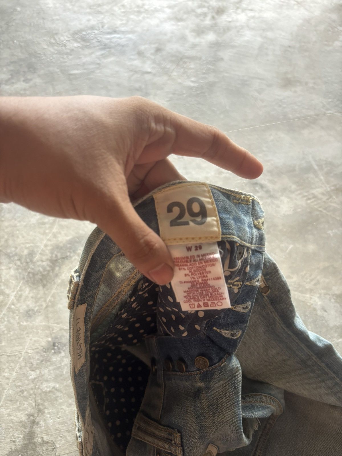Jimmy Taverniti jimmy taverniti slim rusty mudmax wash jeans hedi style Size US 30 / EU 46 - 7 Thumbnail