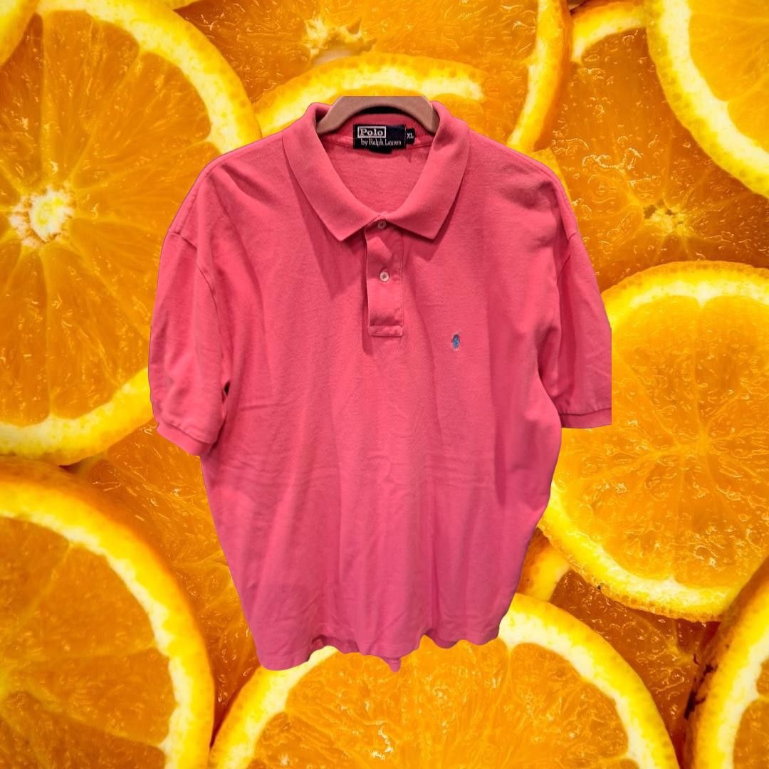 Polo Ralph Lauren Polo Ralph Lauren Pink with Blue Embroidered Logo Size XL Size US XL / EU 56 / 4 - 1 Thumbnail