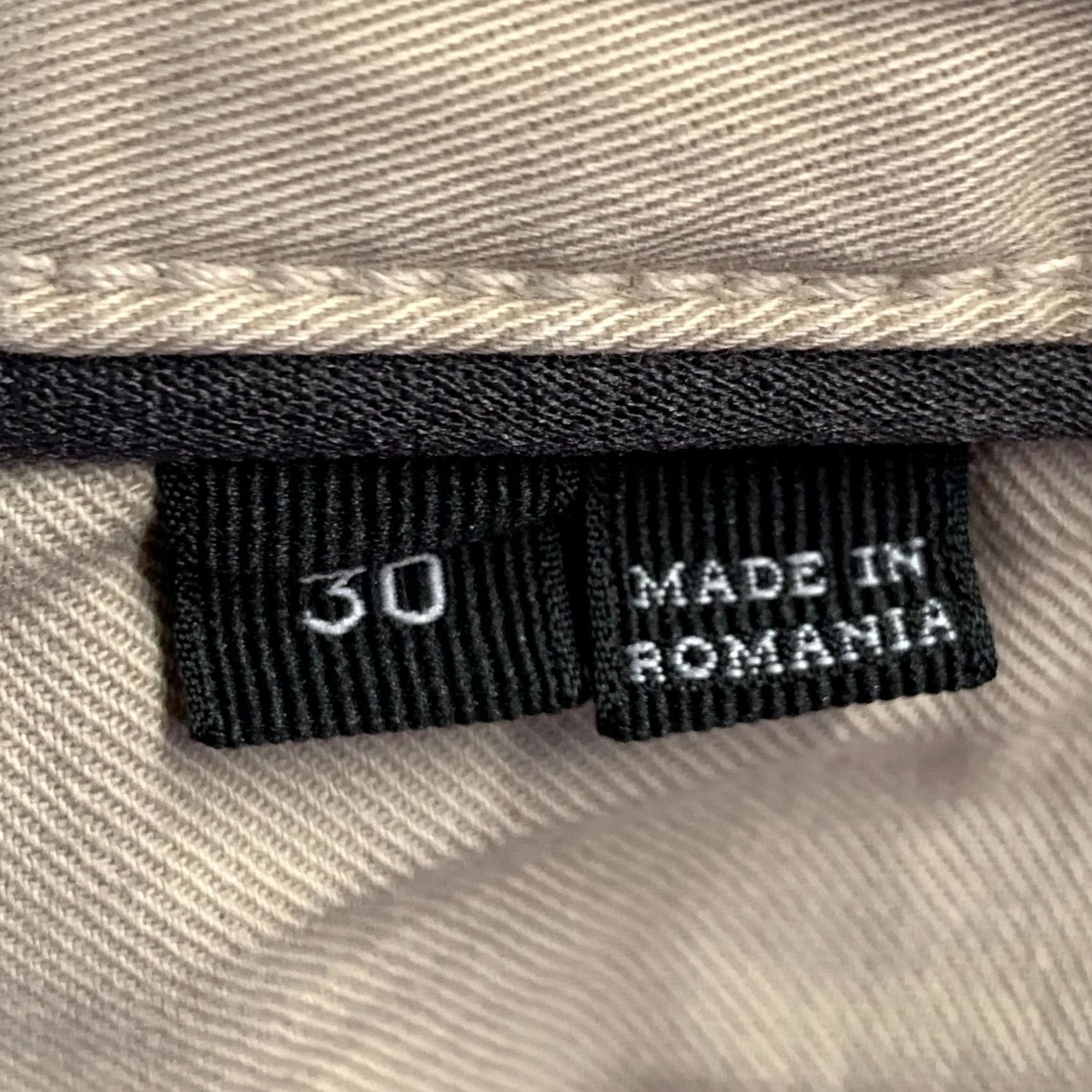 Ermenegildo Zegna ERMENEGILDO ZEGNA Khaki Cotton Blend Pants Size 30 Jean Cut Slim Straight Casual Mens Size US 30 / EU 46 - 5 Thumbnail