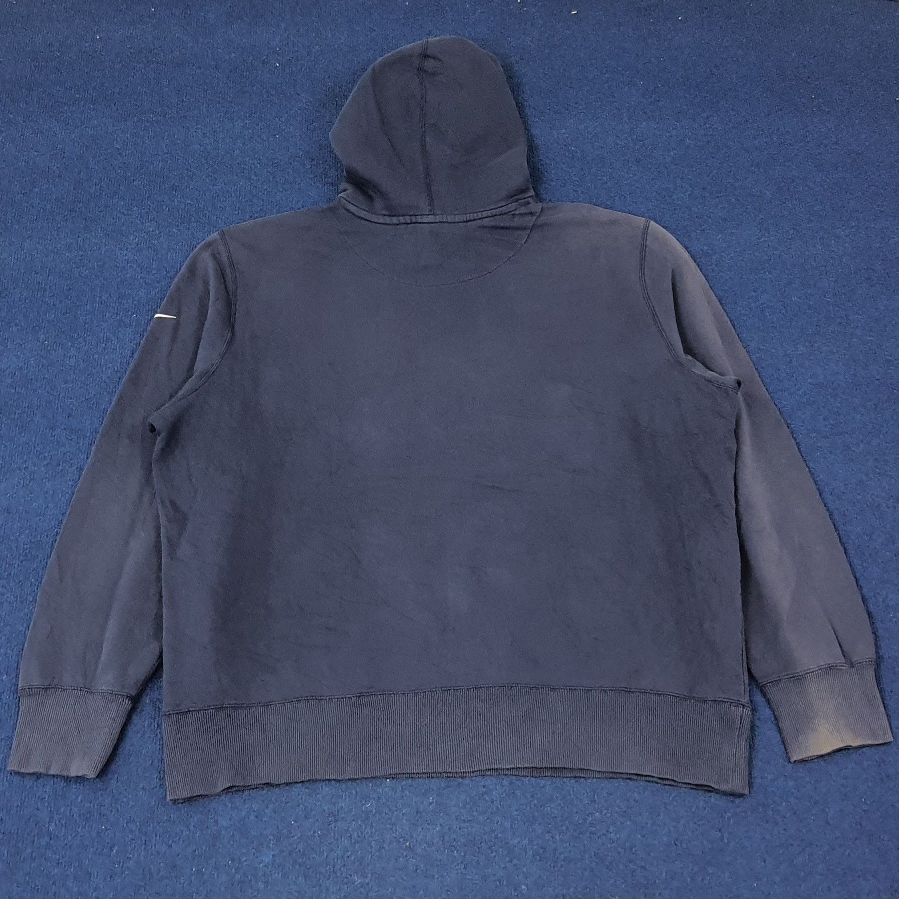Nike × Vintage Vintage Nike Patriots USA Sports Hoodie C215N25 Size US XXL / EU 58 / 5 - 3 Thumbnail