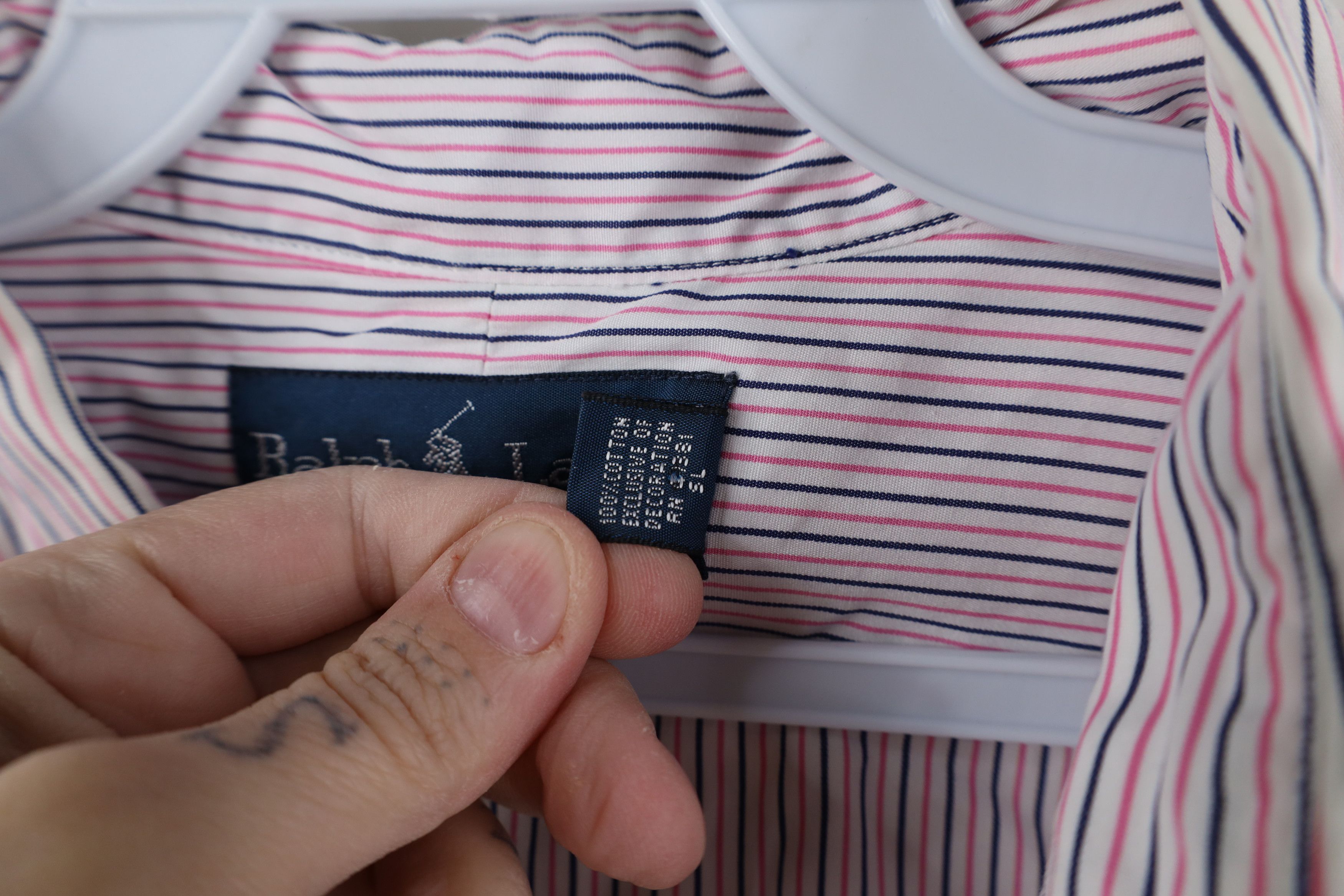 Ralph Lauren Vintage 90s Ralph Lauren Collared Button Down Shirt Size US L / EU 52-54 / 3 - 7 Thumbnail