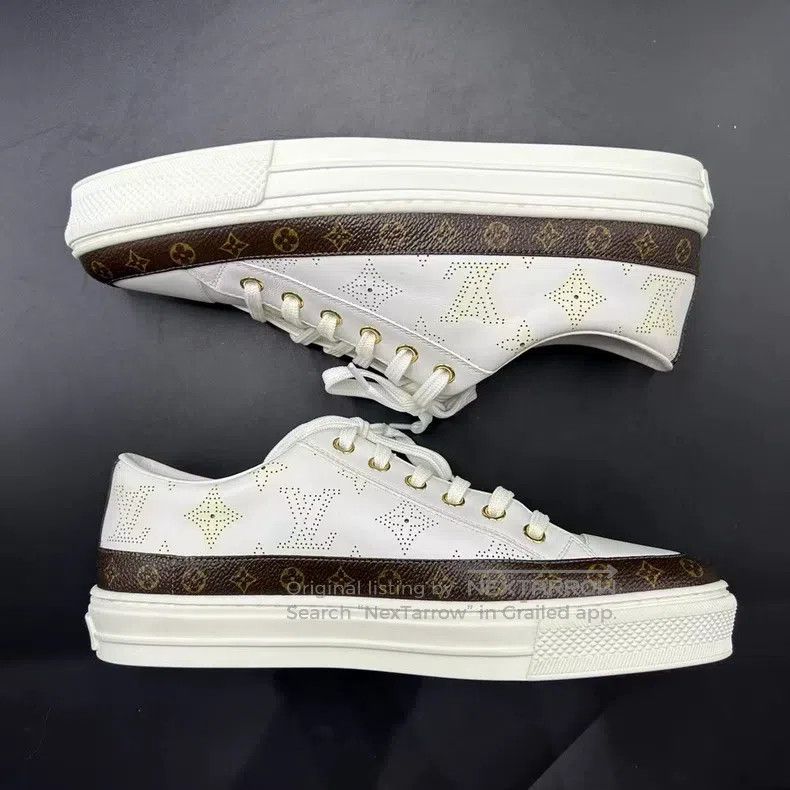 Louis Vuitton Louis Vuitton Full-print patchwork board shoes Size US 5.5 / EU 38 - 4 Thumbnail
