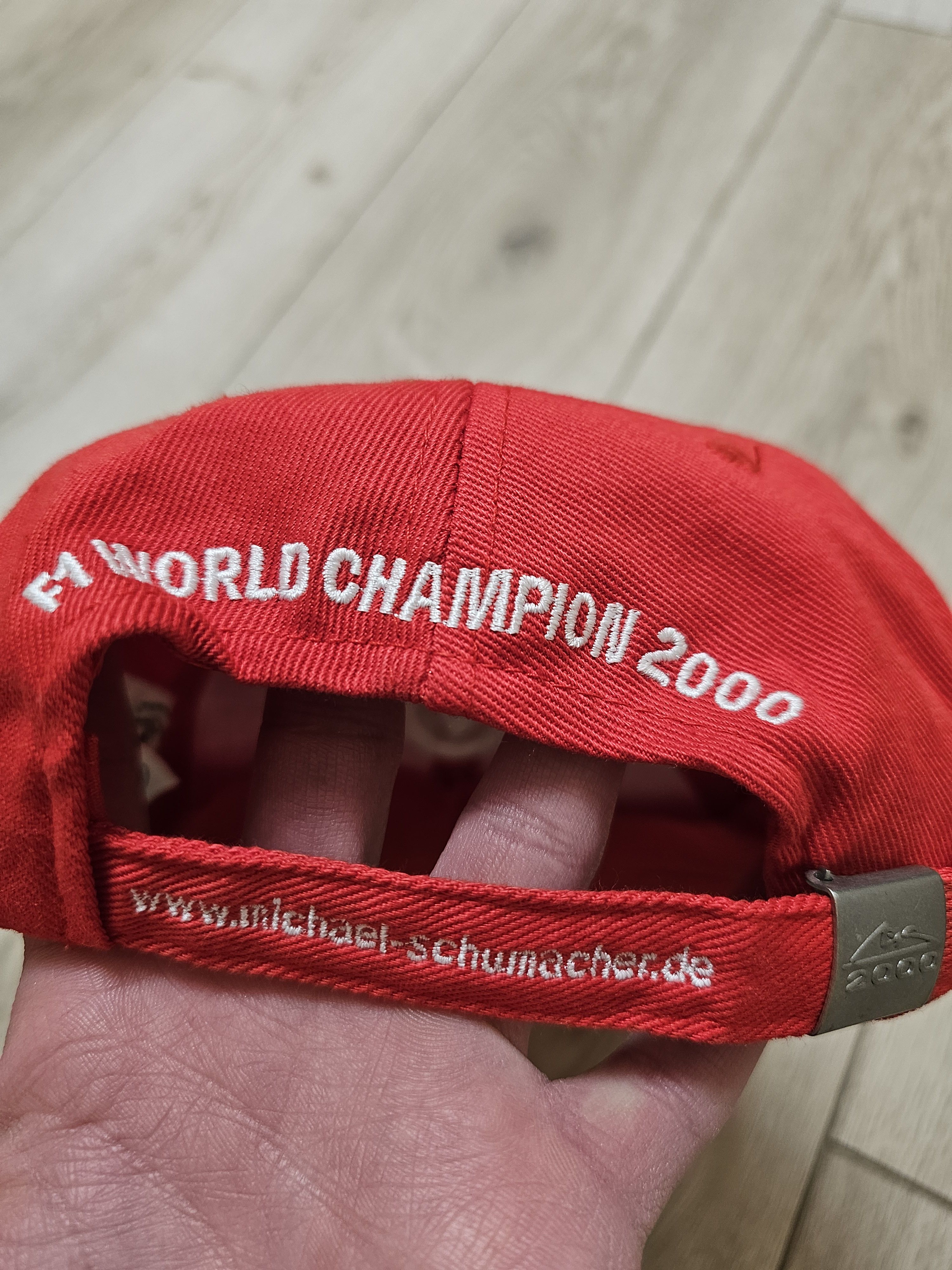Ferrari × Formula 1 FERRARI CAP VINTAGE MICHAEL SCHUMACHER CAP FORMULA 1 CAP Size ONE SIZE - 7 Thumbnail