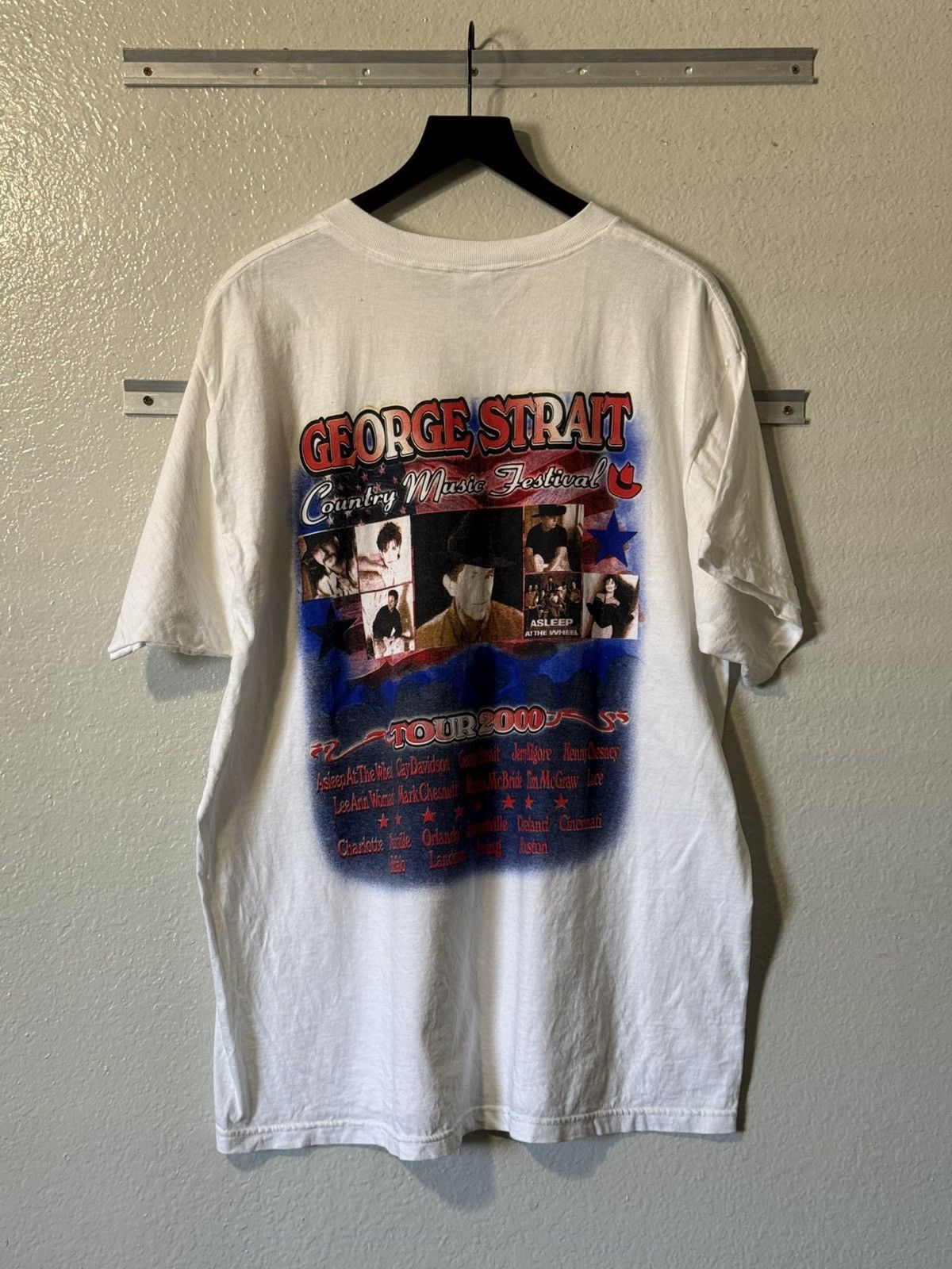 Other XL Vintage 2000 George Strait Country Music Festival Tour Size US XL / EU 56 / 4 - 2 Thumbnail