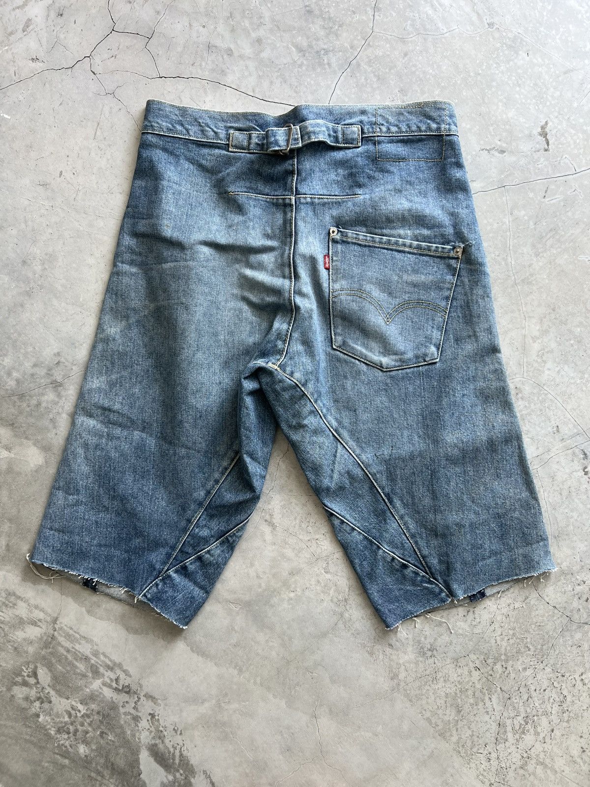 Levi's Levis Engineered Shorts Buckle Back Tag W31 Actual 30x24 Size US 31 - 4 Thumbnail