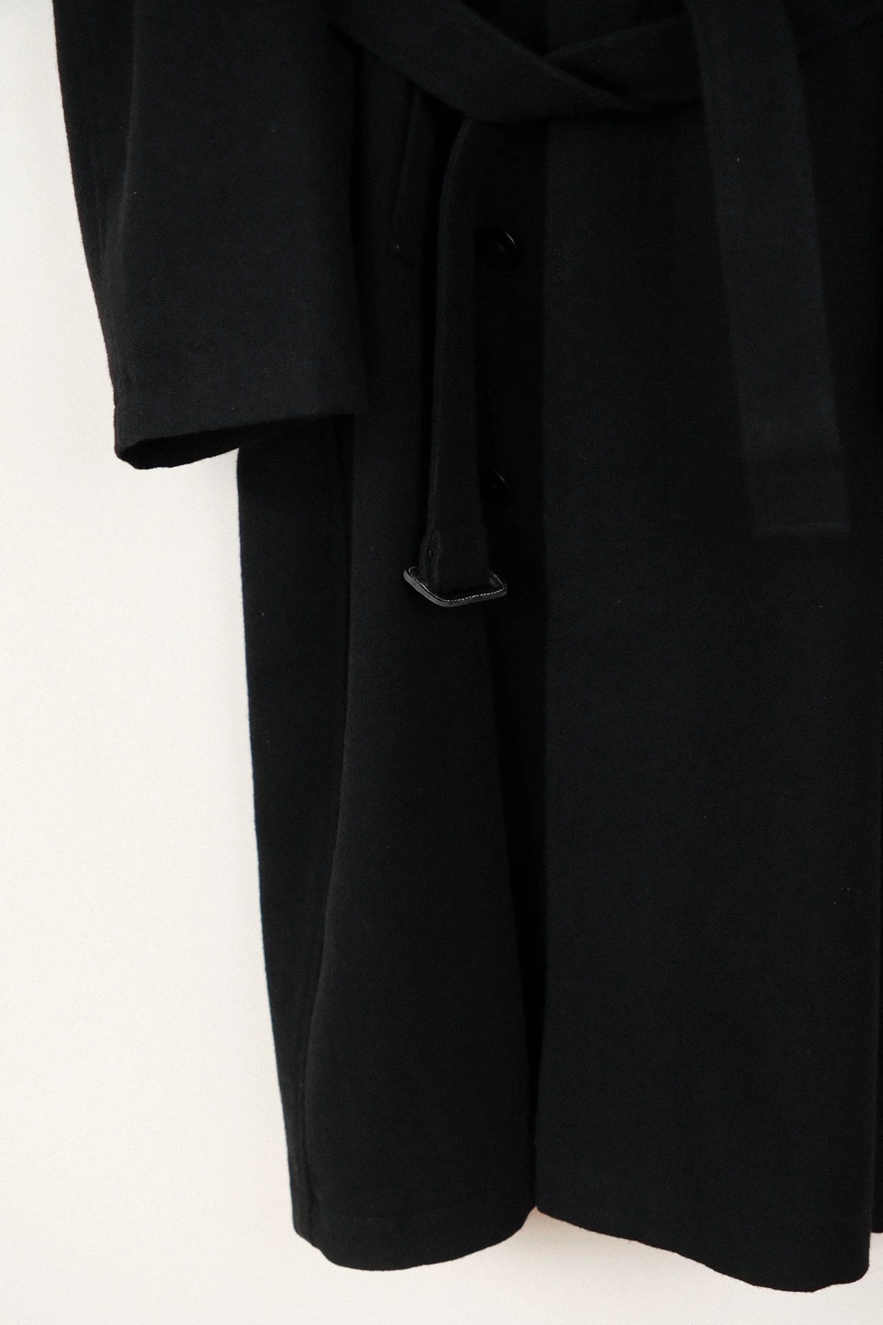 Yohji Yamamoto Yohji Yamamoto 02AW Vintage Collared Belted Overcoat Men's Size US L / EU 52-54 / 3 - 5 Thumbnail