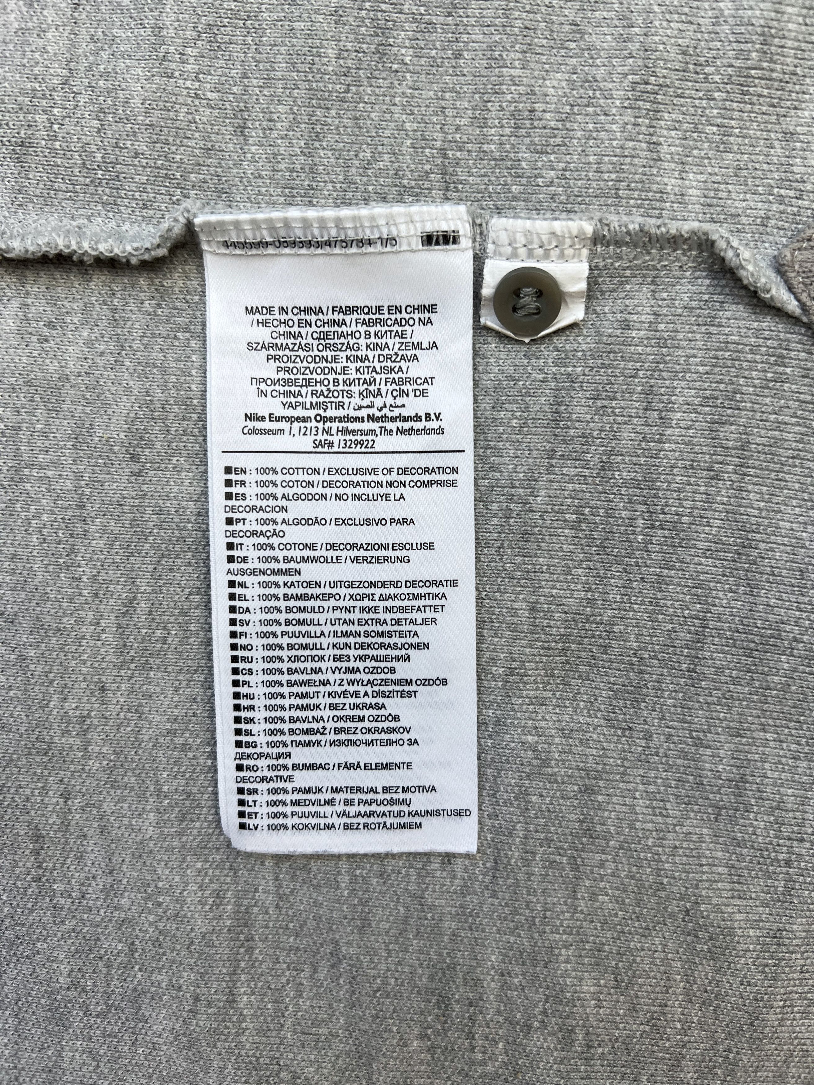 Nike Nike x Manchester United Polo Shirt Gray XL Size US XL / EU 56 / 4 - 14 Thumbnail