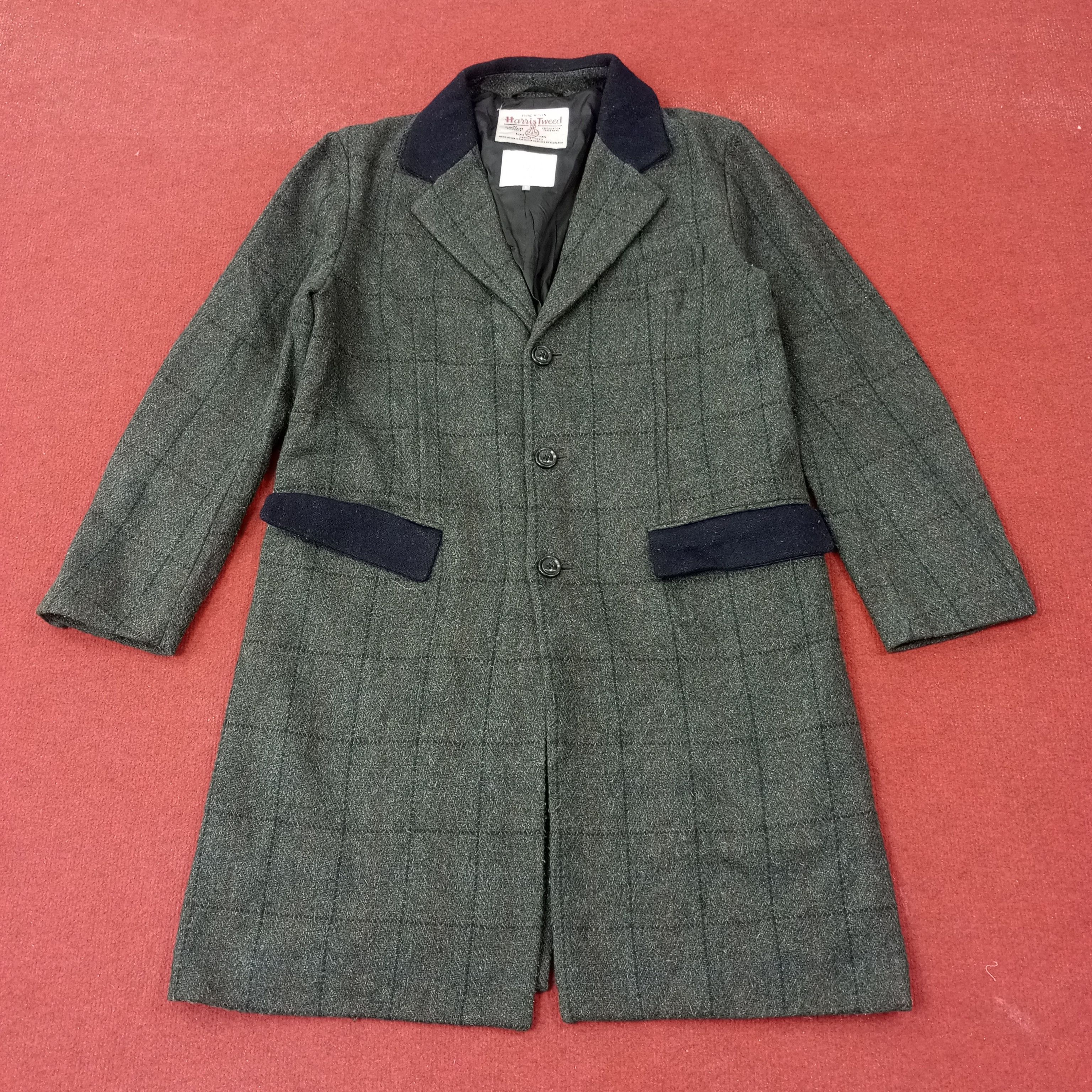 Harris Tweed Harris Tweed Fashion Style Long Jacket c254n6 Size US M / EU 48-50 / 2 - 1 Thumbnail