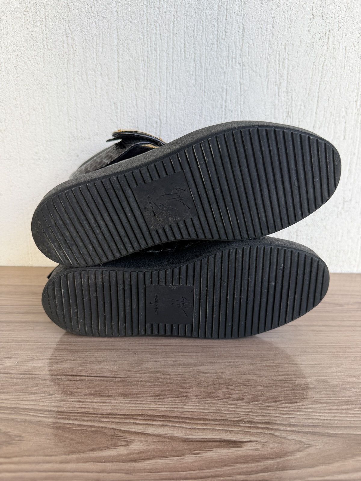 Giuseppe Zanotti croc embossed coby sneaker Size US 8 / EU 41 - 15 Thumbnail