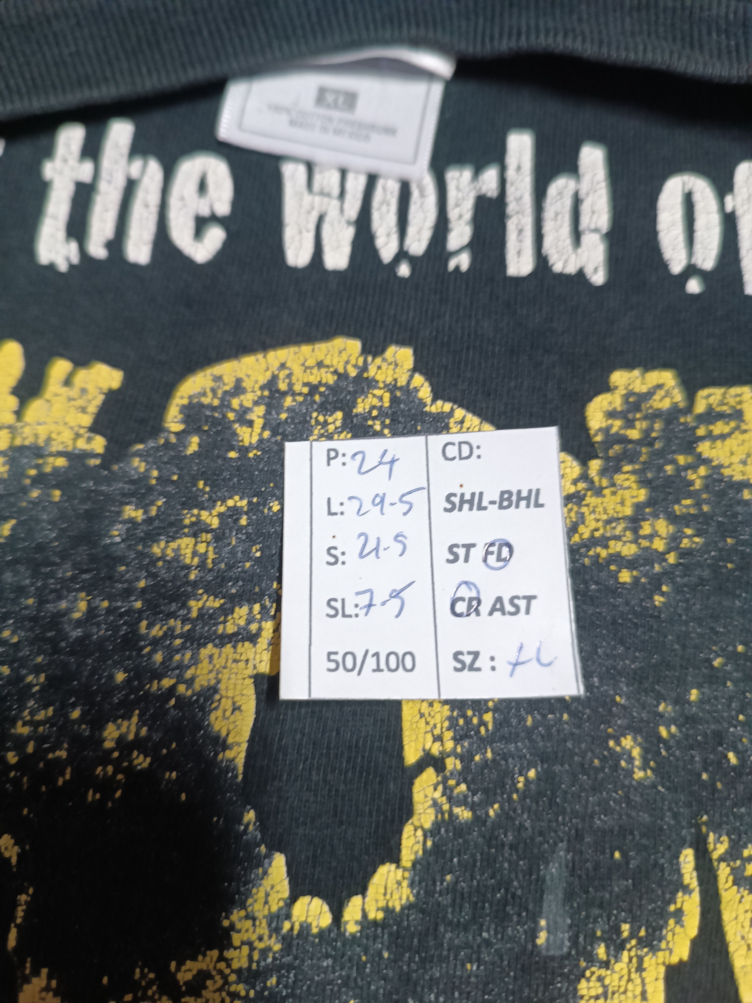 Vintage THRASH FADED VINTAGE 90'S WOW MAGAZINE WWF WCW WCW TEE Size US XL / EU 56 / 4 - 21 Thumbnail