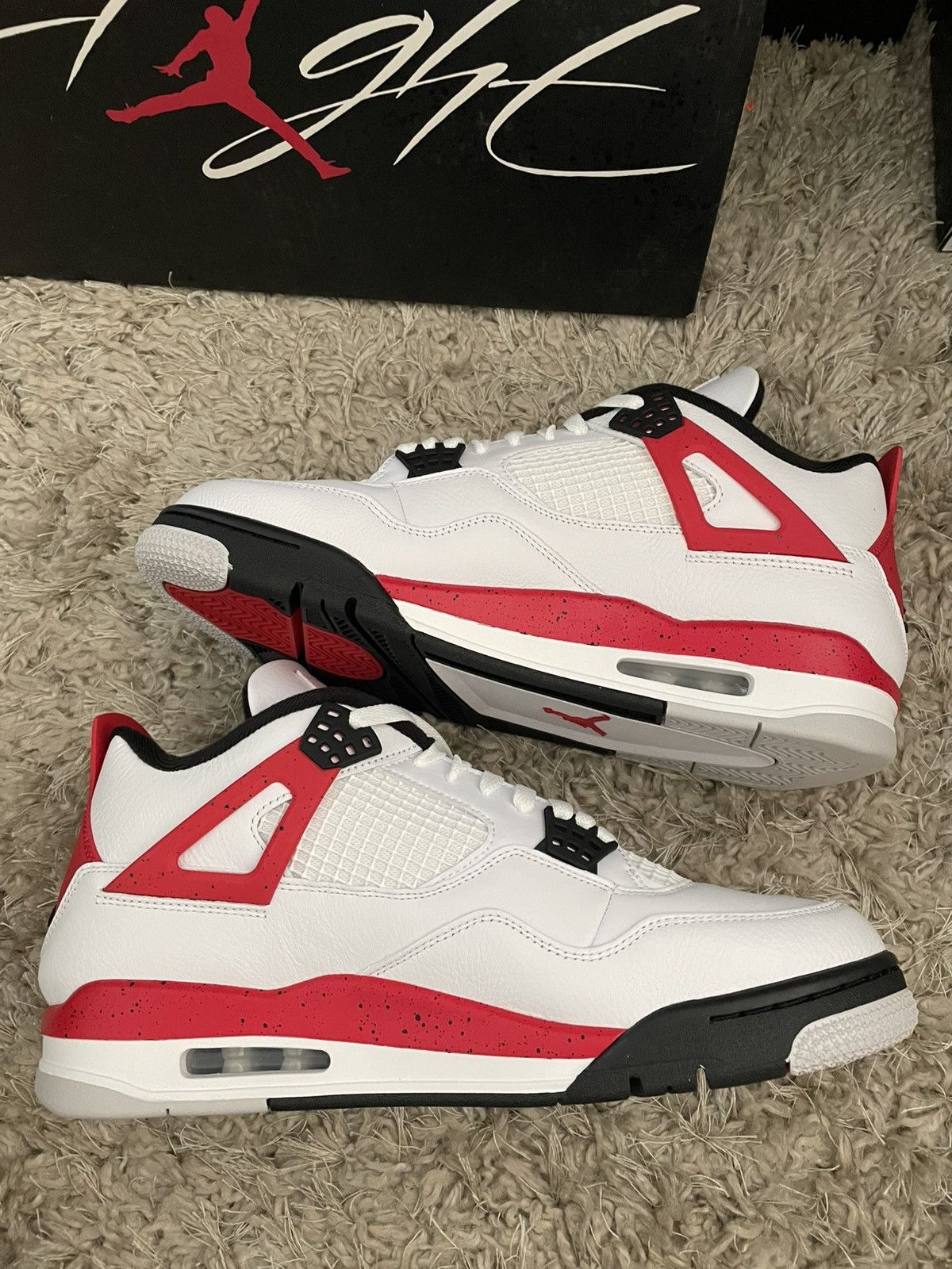 Jordan Brand Jordan 4 Red Cement Size US 11.5 / EU 44-45 - 3 Thumbnail