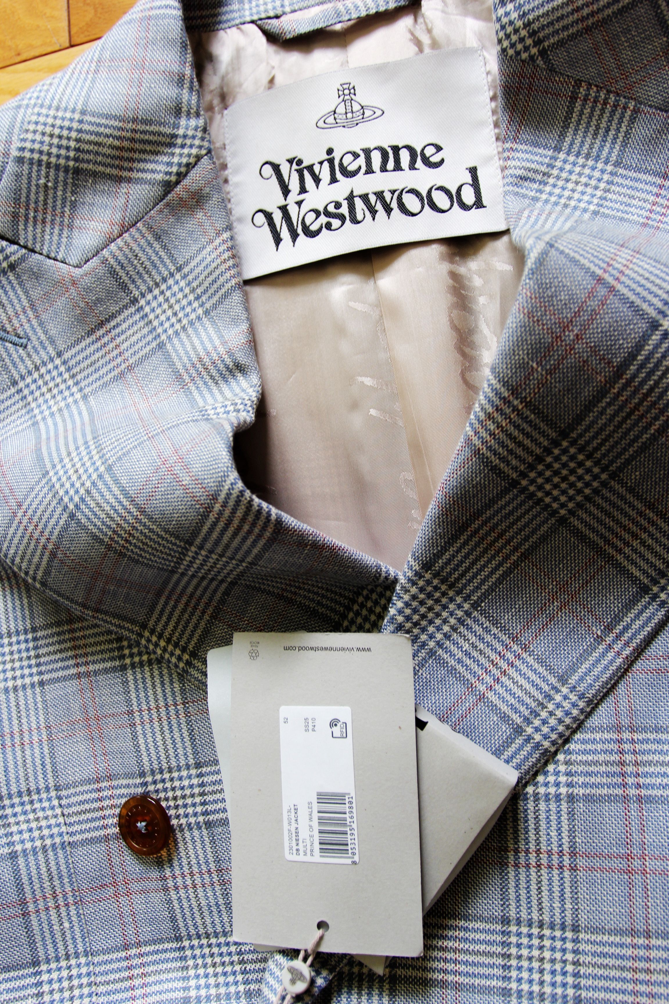 Vivienne Westwood BNWT SS25 VIVIENNE WESTWOOD DB NIESEN JACKET 52 Size US L / EU 52-54 / 3 - 9 Thumbnail