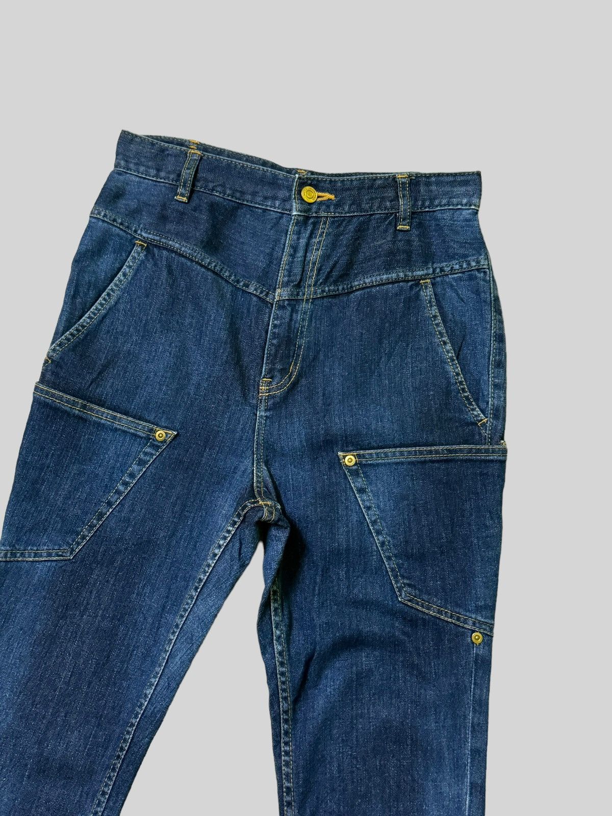 Issey Miyake × mercibeaucoup Vintage 90’s Mercibeaucoup Issey Miyake Bush Pants Size US 26 / EU 42 - 5 Thumbnail