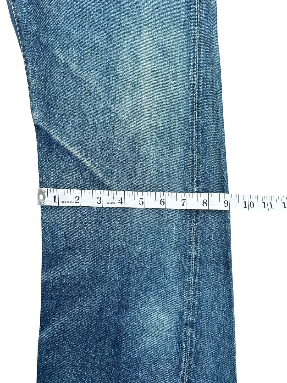 Kapital Vintage Levis Big E Selvedge Buckle Back Thrashed Denim Jean Size US 30 / EU 46 - 22 Thumbnail