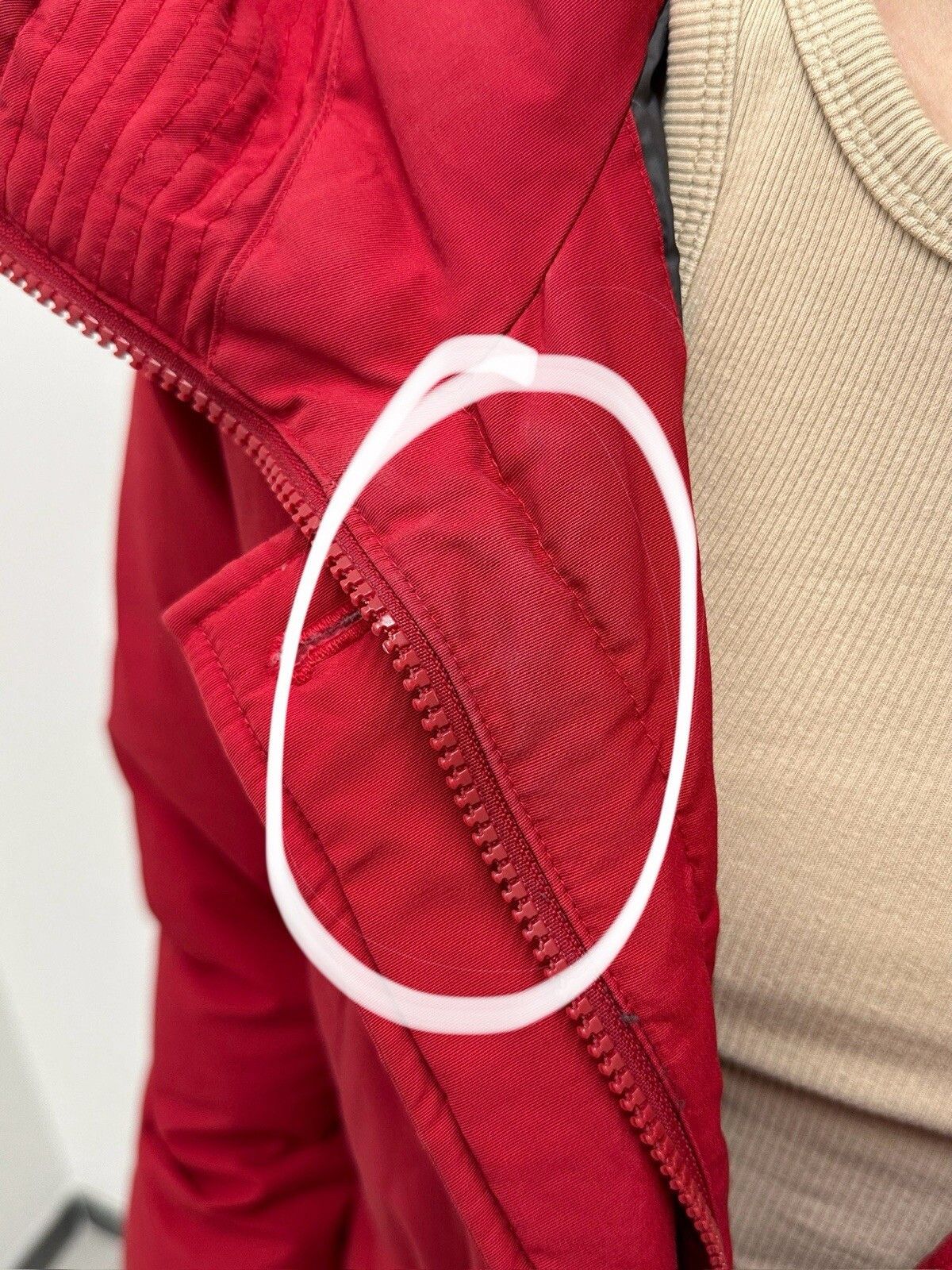 Woolrich Woolen Mills DDP Woolrich Down Puffer Womens Jacket Red size M Size M / US 6-8 / IT 42-44 - 16 Thumbnail