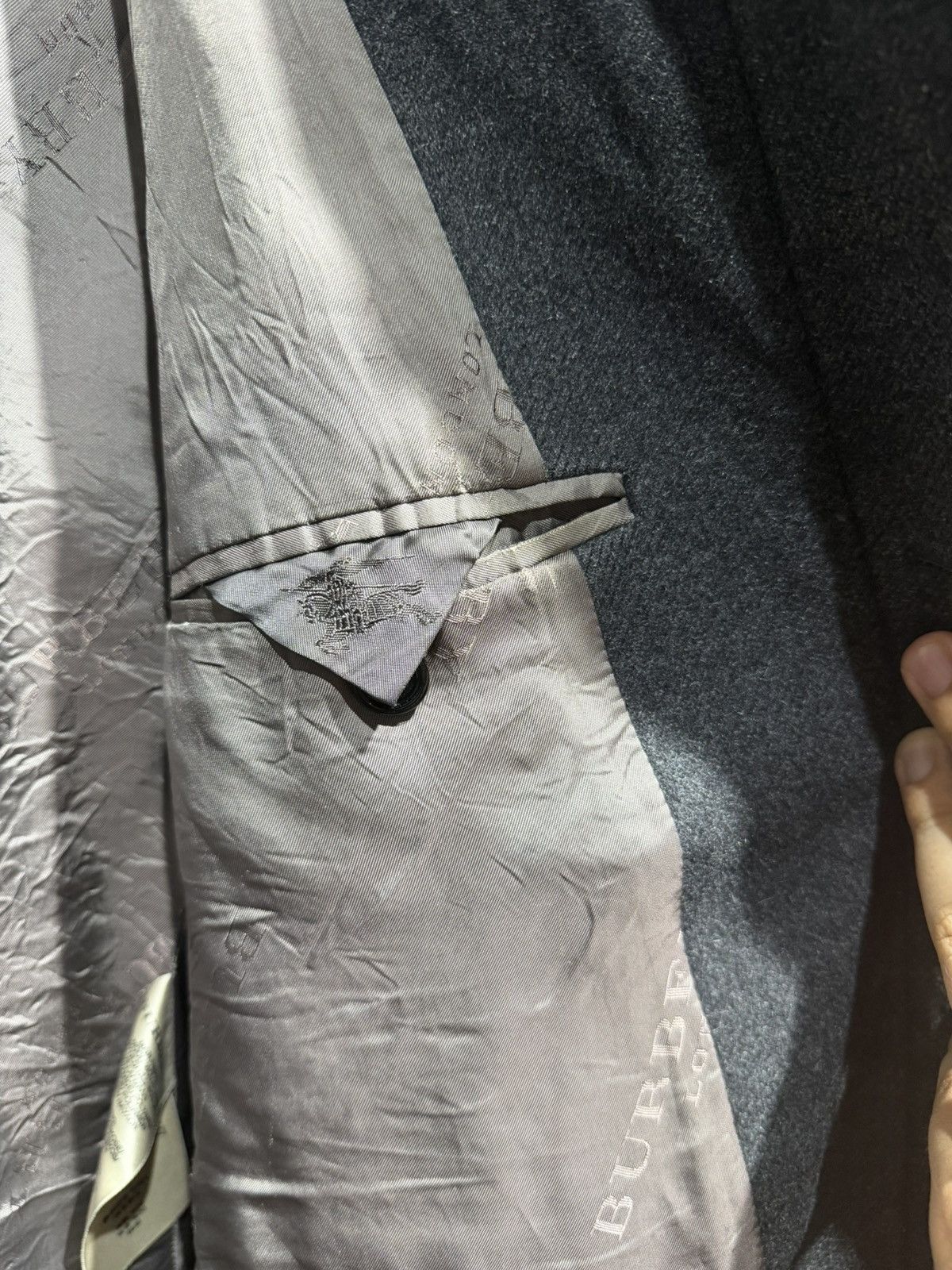 Burberry Burberry Wool overcoat jacket Size US L / EU 52-54 / 3 - 8 Thumbnail