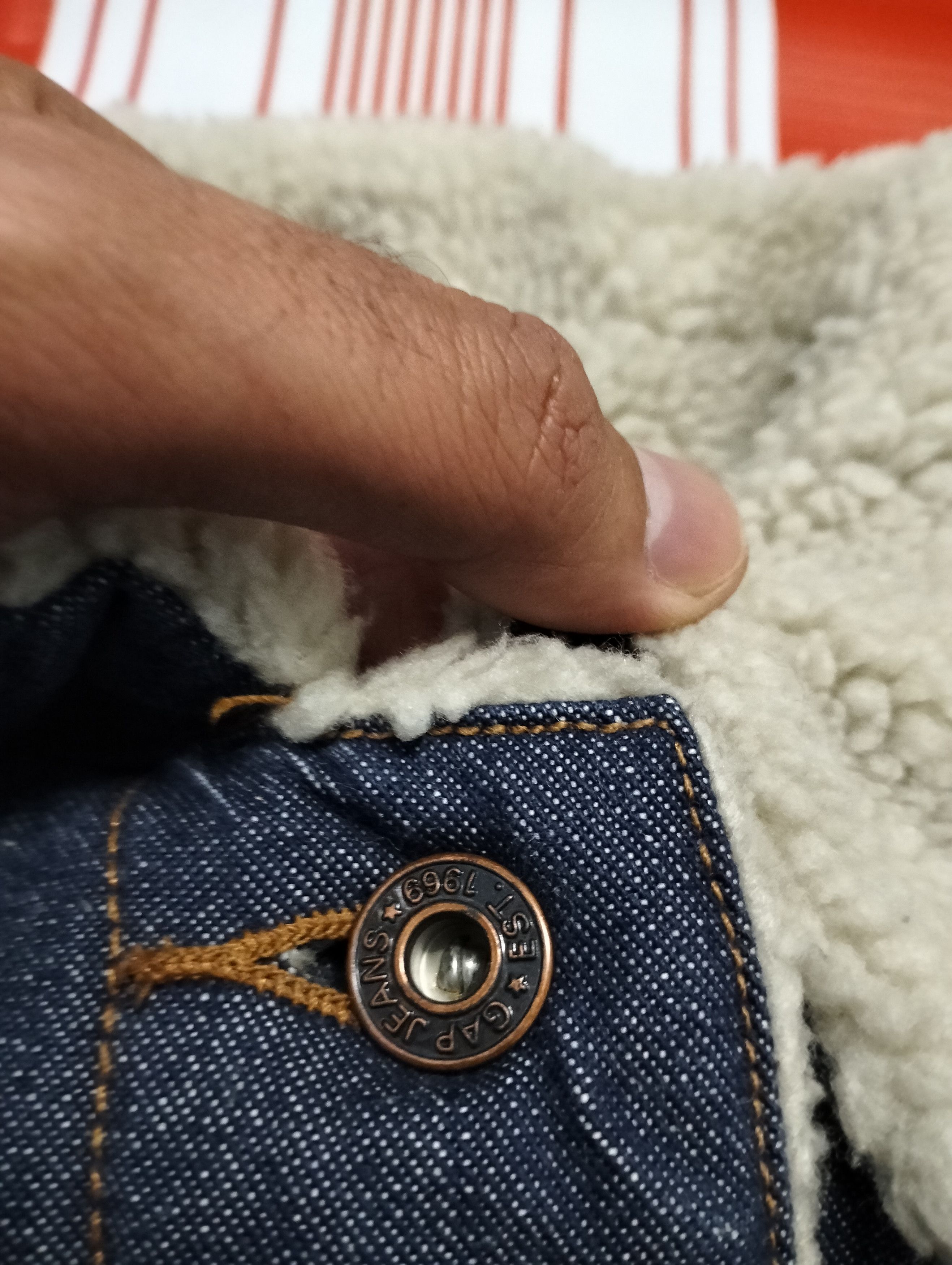 Gap × Japanese Brand Gap Sherpa Jacket Gap Sweater Gap jacket Size S / US 4 / IT 40 - 8 Thumbnail